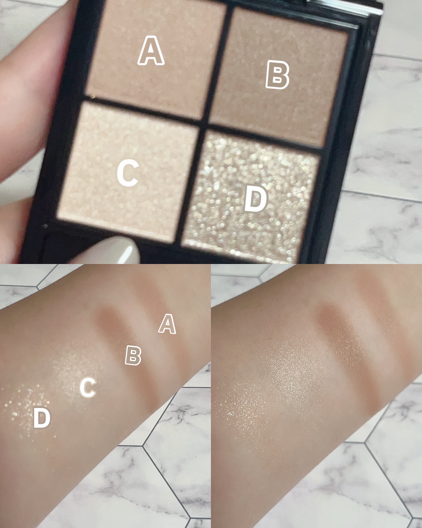 ケイト ポッピングシルエットシャドウ/KATE/アイシャドウパレットを使ったクチコミ（3枚目）