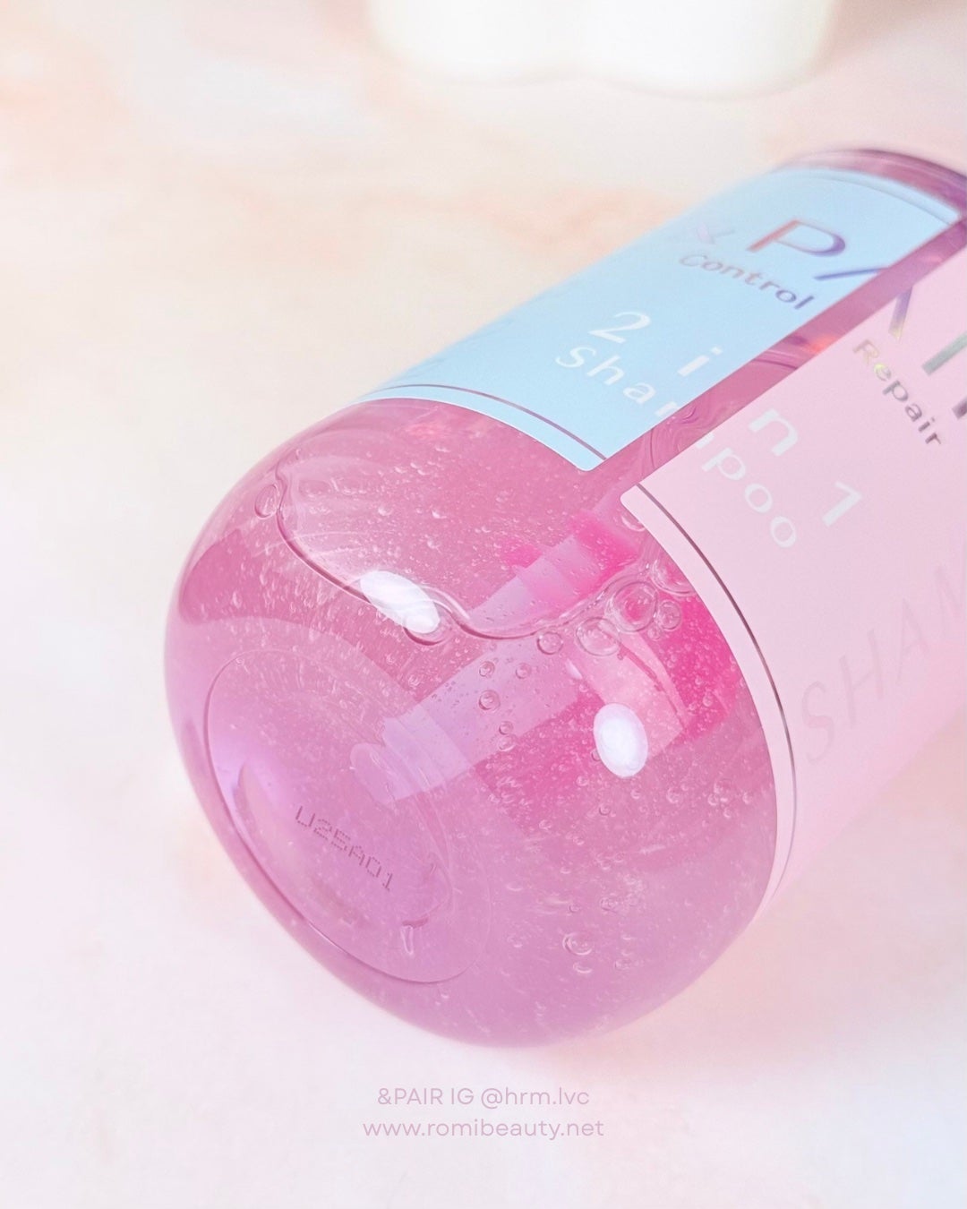 アンドペア コントロール リペア 2in1 シャンプー&ヘアトリートメント/&PAIR/市販シャンプーを使ったクチコミ(5枚目)