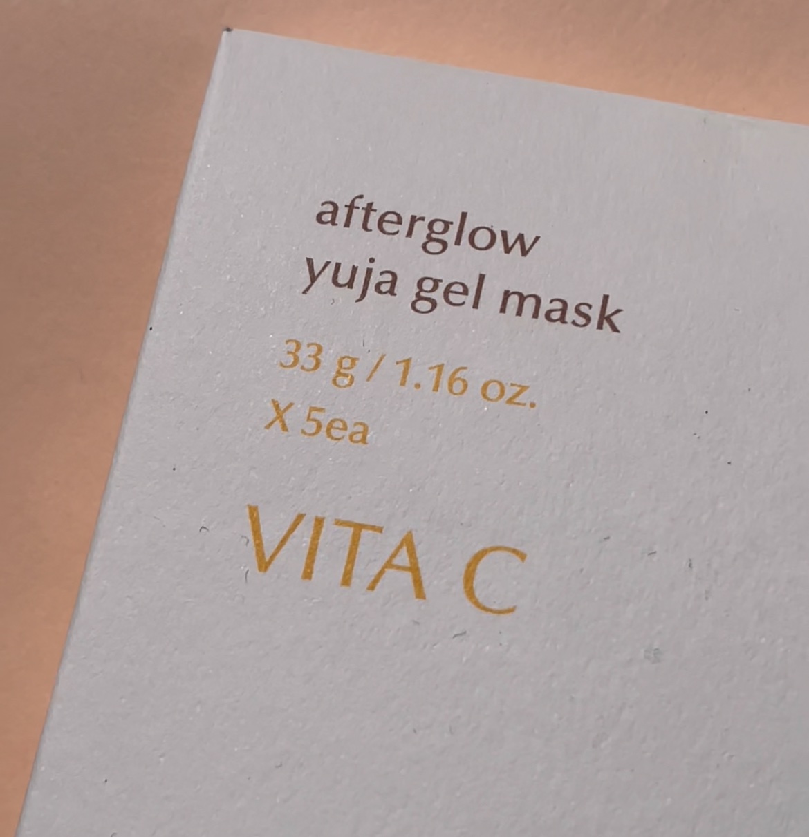 ラビューム アフターグロウ ゆずゲルマスク 5枚入り/Luvum/シートマスク・パックを使ったクチコミ（1枚目）