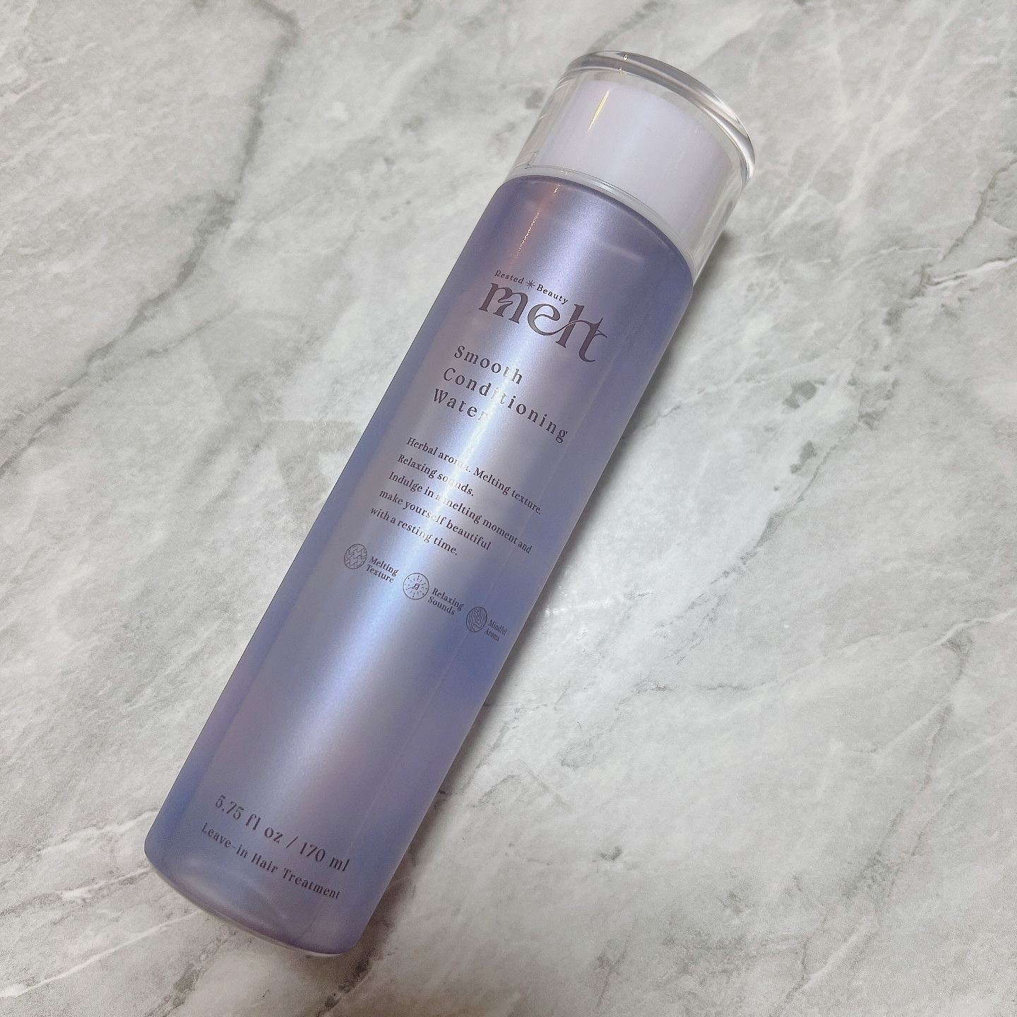 スムース コンディショニング ウォーター/melt/アウトバストリートメントを使ったクチコミ（1枚目）