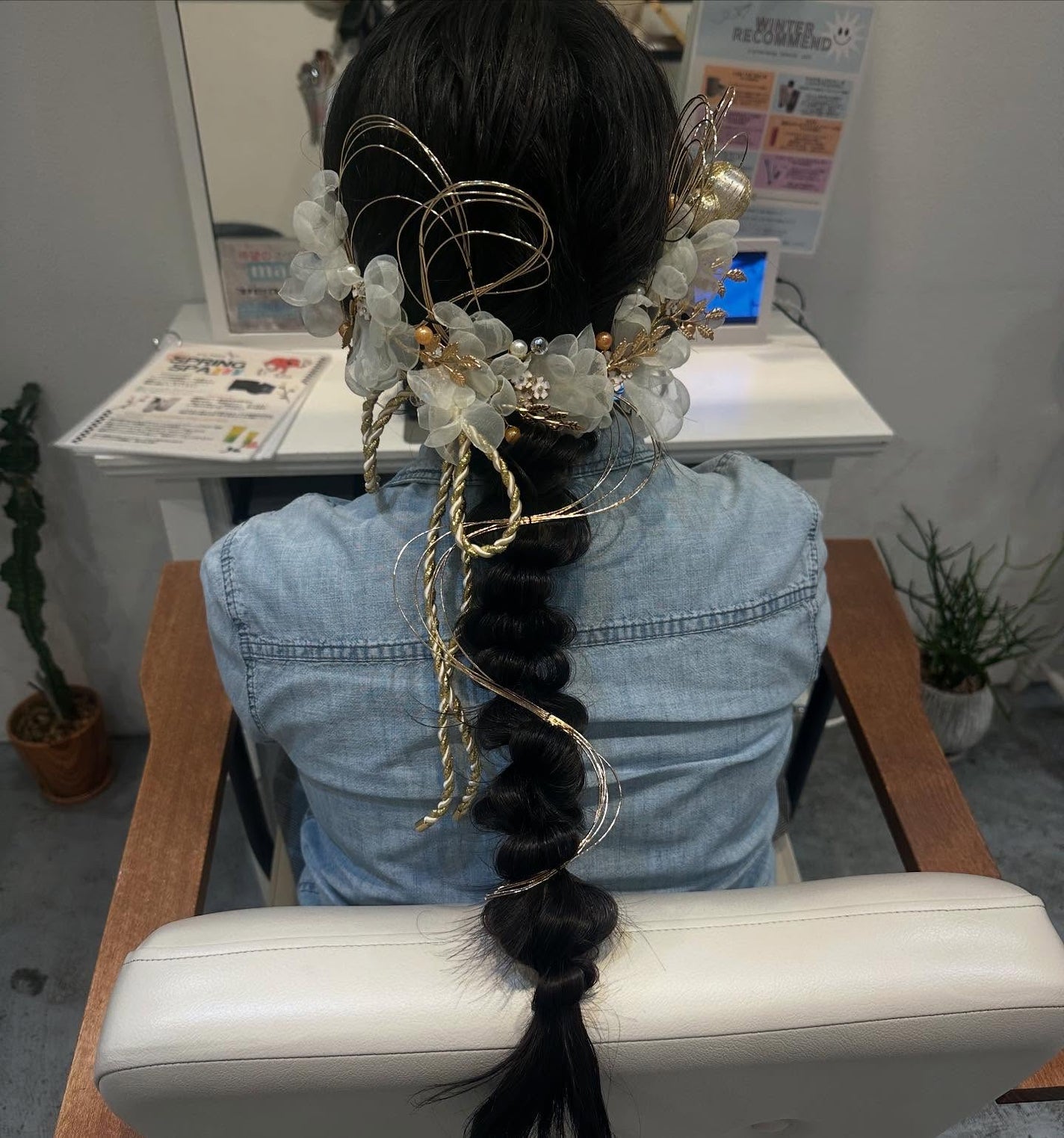 ♡a y a n e♡ 美容師✂️ 【フォロバ100】 on LIPS 「..卒業式ヘア🎓朝早くからありがとうございました🥰ボブスタイル..」(1枚目)