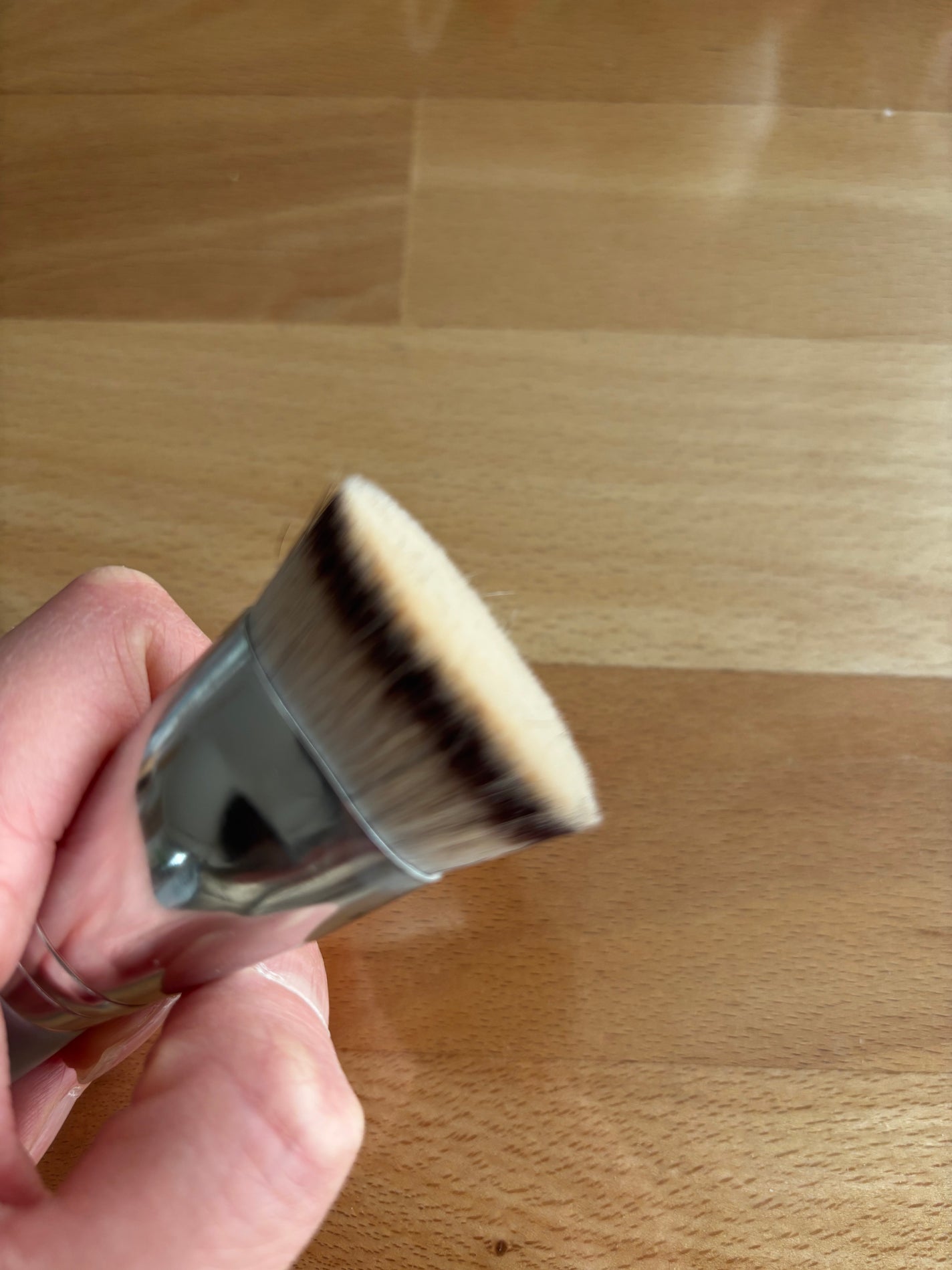 マルチファンデブラシ /ロージーローザ/メイクブラシを使ったクチコミ(4枚目)