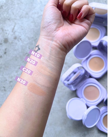 SPステイ クリームパクト ファンデーション/MAYBELLINE NEW YORK/クリーム・エマルジョンファンデーションを使ったクチコミ(4枚目)