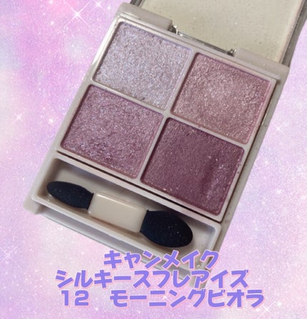 シルキースフレアイズ/キャンメイク/アイシャドウパレットを使ったクチコミ(1枚目)