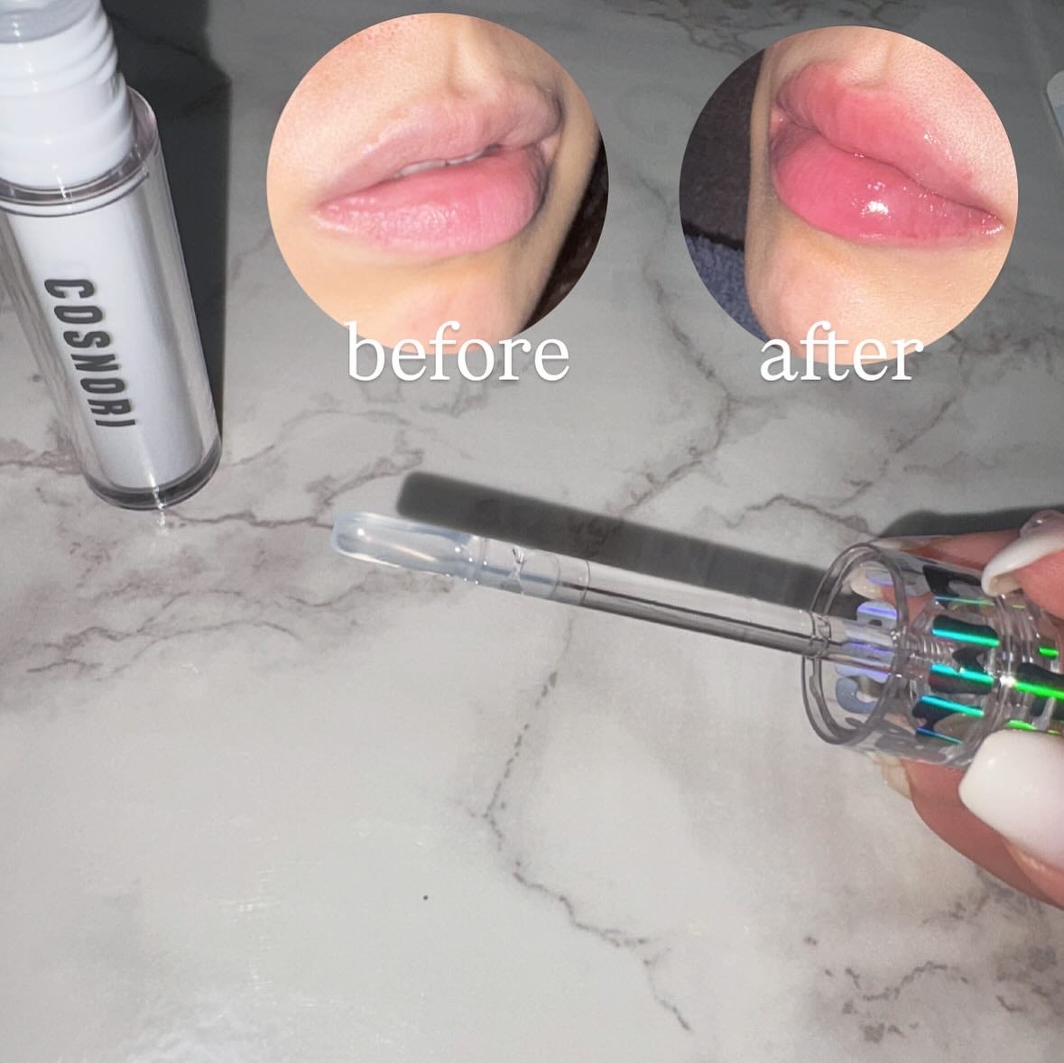 ウォーターフルリッププランパー/COSNORI/リッププランパーを使ったクチコミ(2枚目)