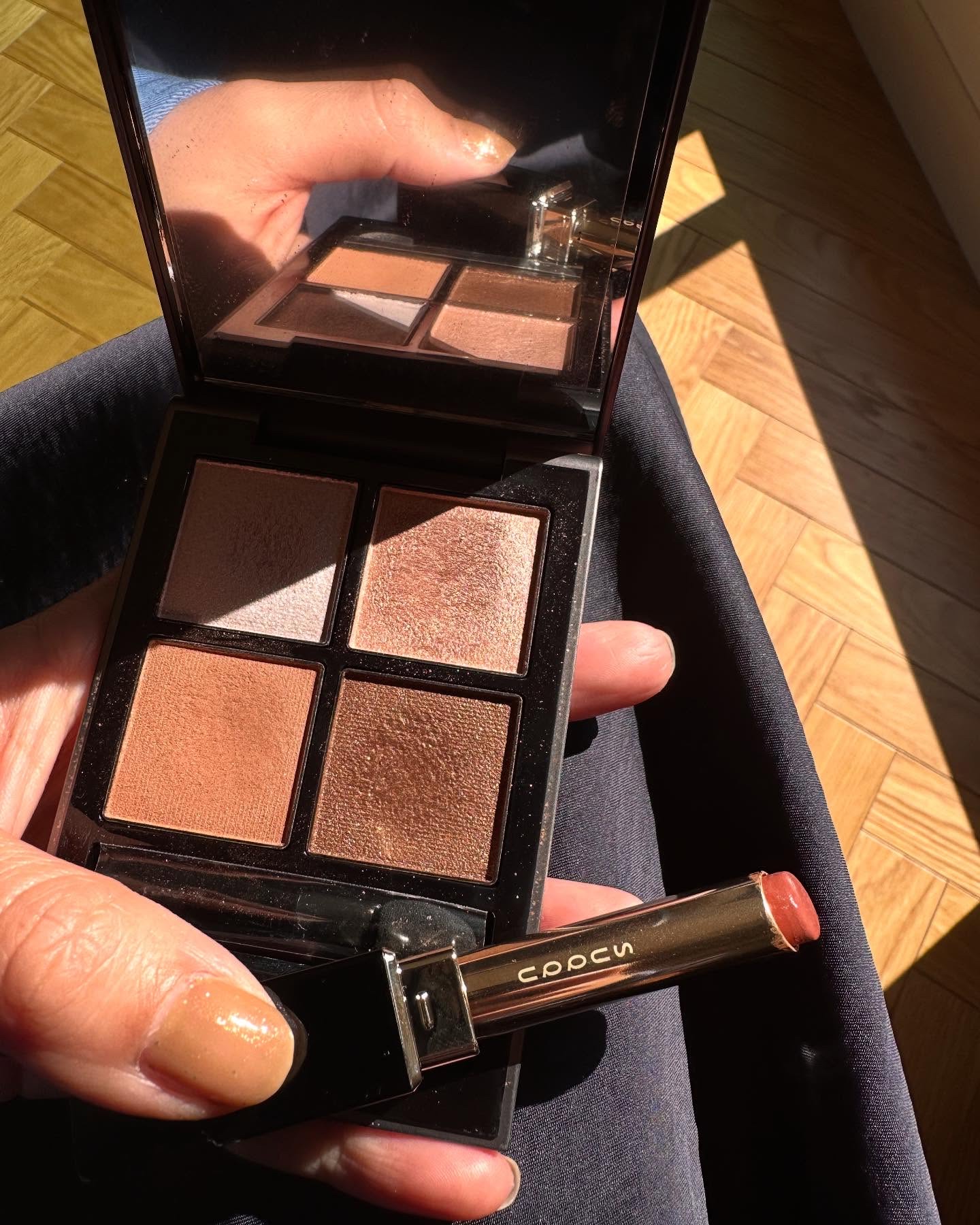 THREE スターゲージング アイシャドウクアッド/THREE/アイシャドウパレットを使ったクチコミ（3枚目）