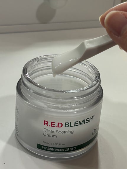 レッドブレミッシュ クリアスージングクリーム/Dr.G/フェイスクリームを使ったクチコミ(1枚目)