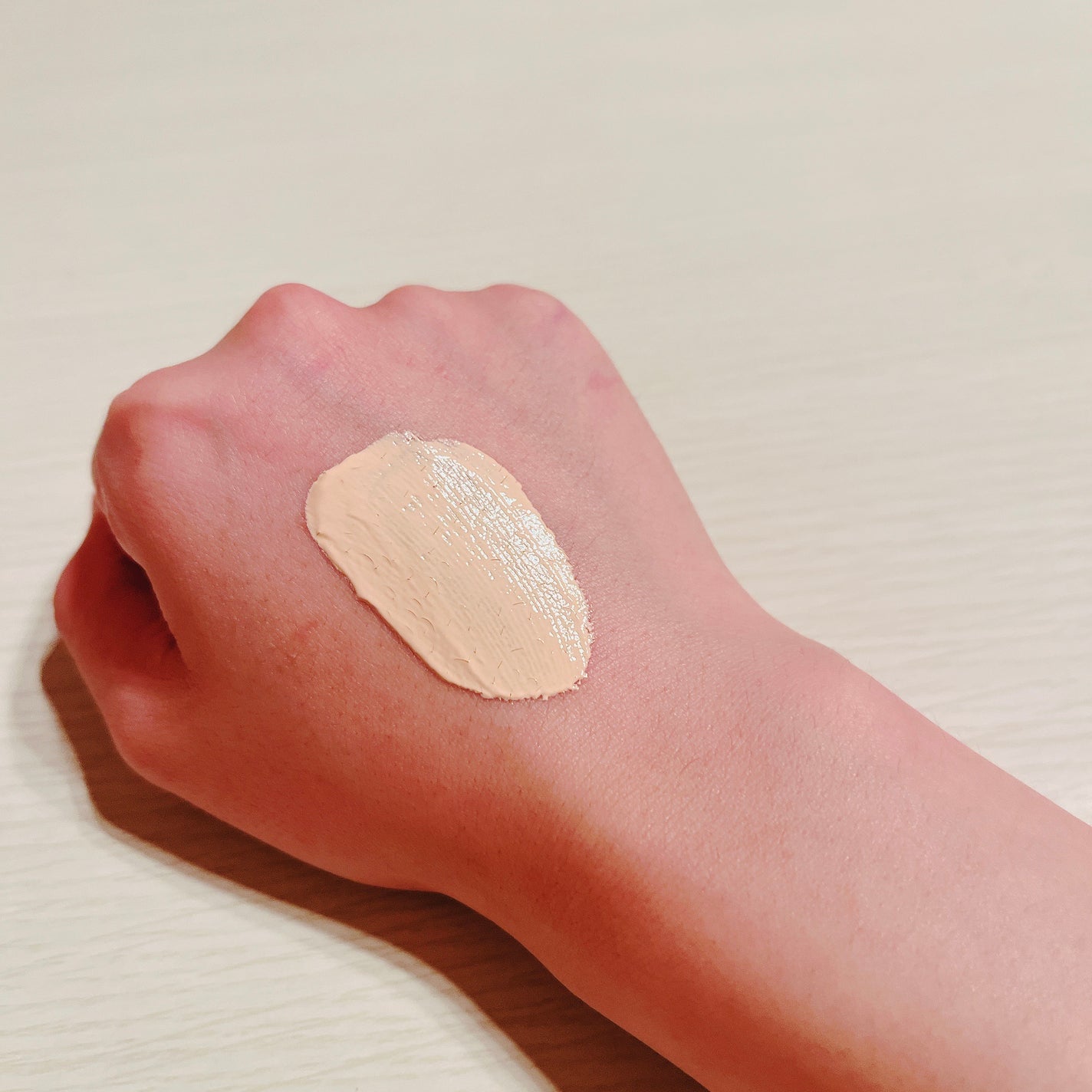 3番 ノーファンデ陶器肌トーンアップクリーム/numbuzin/化粧下地を使ったクチコミ(2枚目)