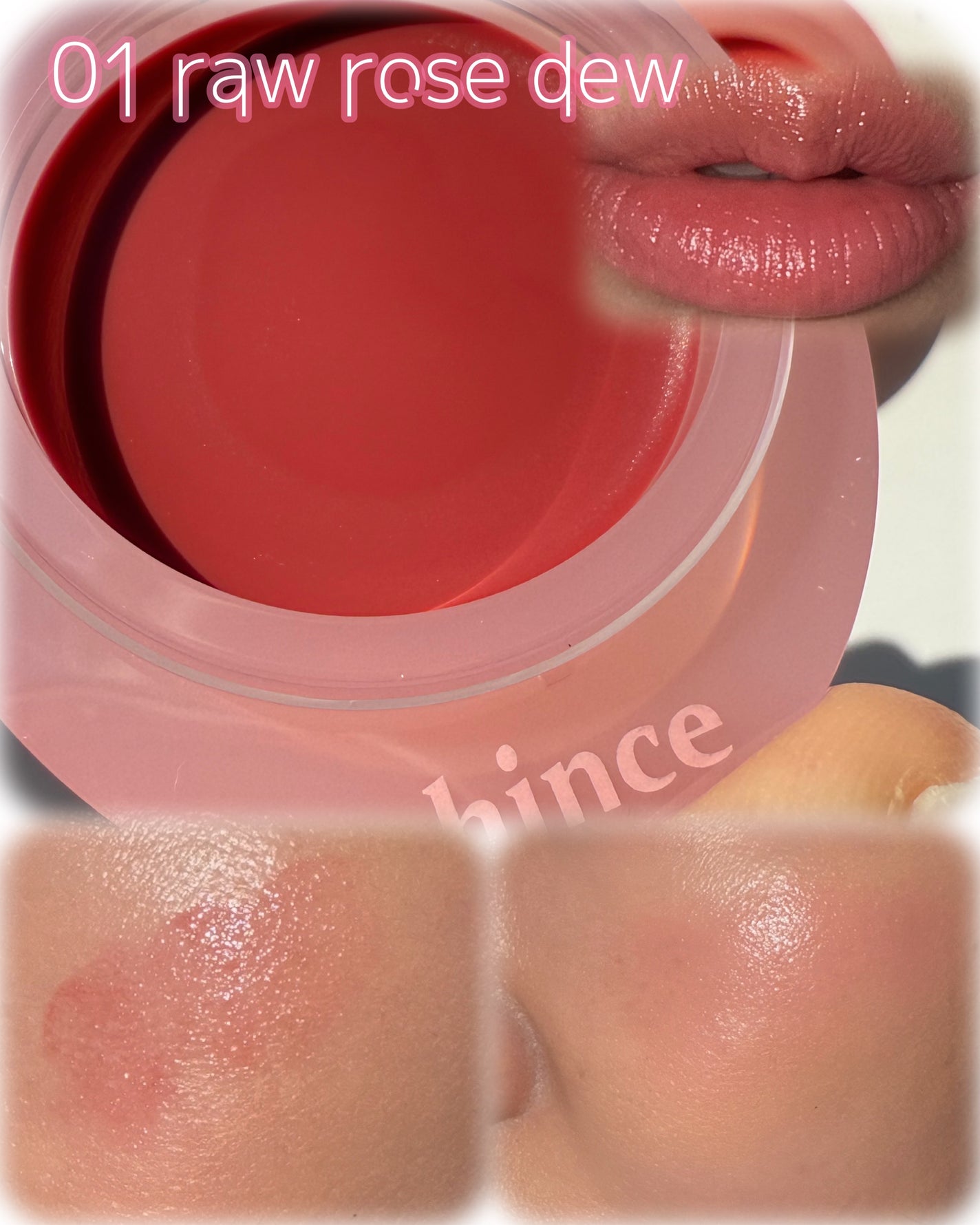 ロウグロウデューイーボール/hince/リップバームを使ったクチコミ(4枚目)