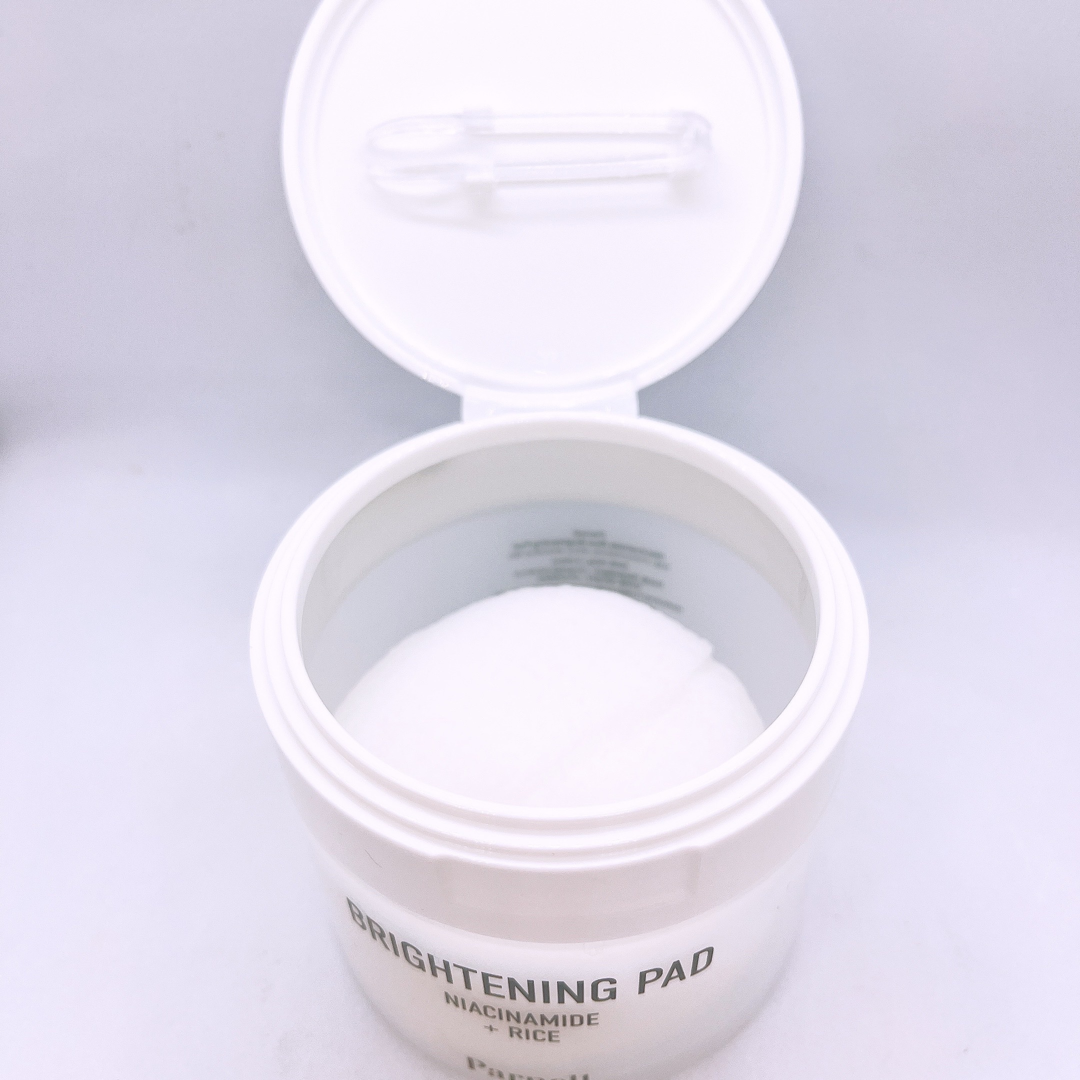 ナイアシンアミド　ライス　ブライトニング　パッド/parnell/トナーパッドを使ったクチコミ（2枚目）