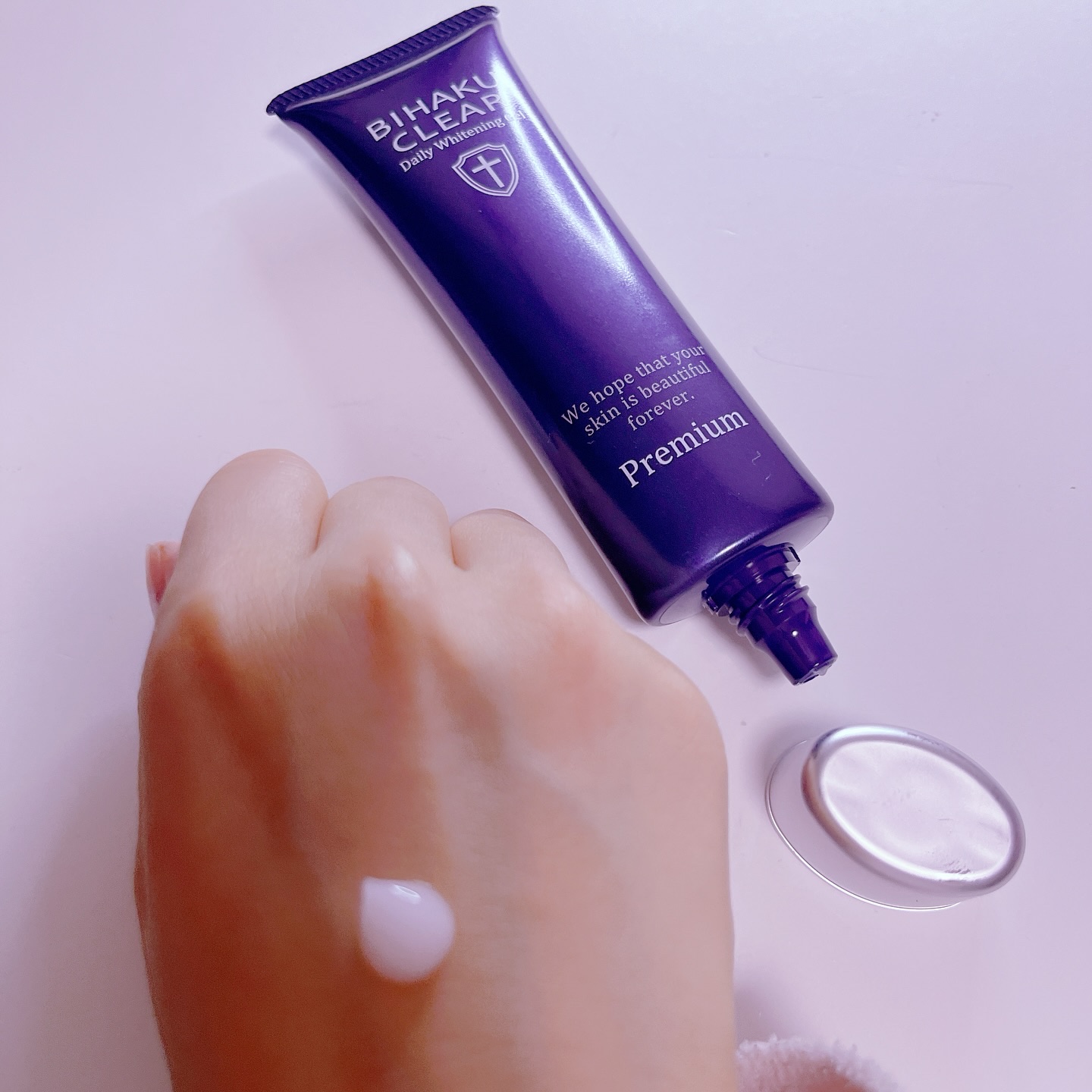 ビハククリアプレミアム/安心健康ライフ/オールインワン化粧品を使ったクチコミ（3枚目）