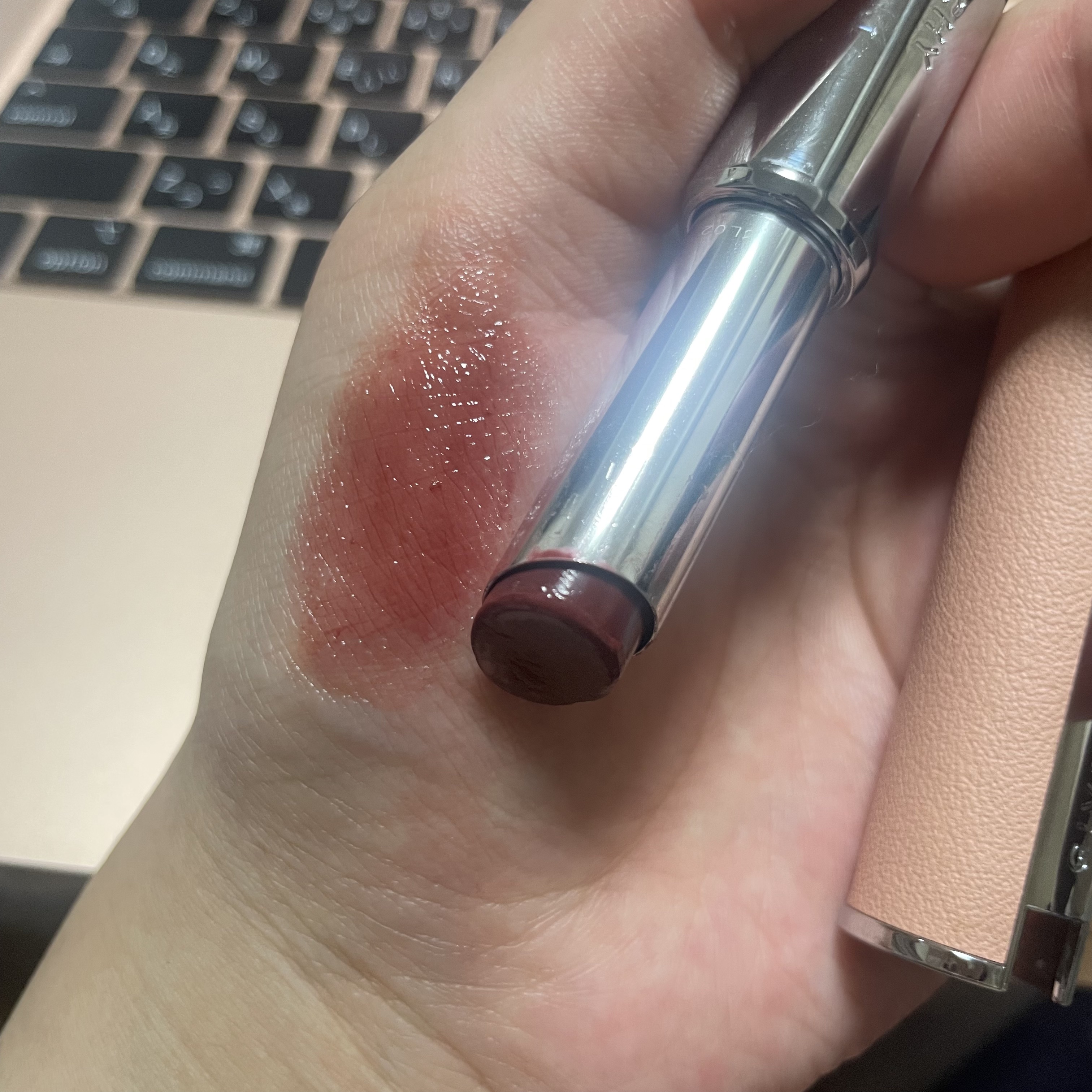 ローズ・パーフェクト No.117 チル・ブラウン/GIVENCHY/リップバームを使ったクチコミ（1枚目）