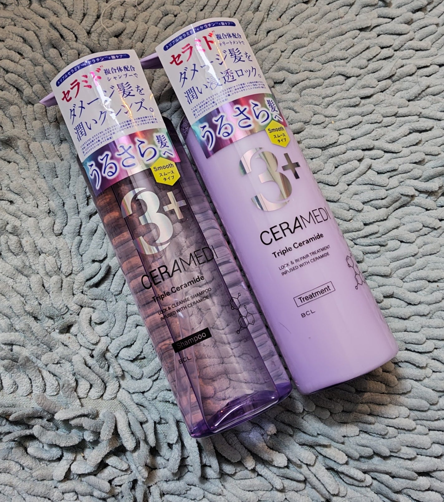 ロック&クレンズシャンプー S/ロック&リペアトリートメント S/セラメディ/市販シャンプーを使ったクチコミ(1枚目)