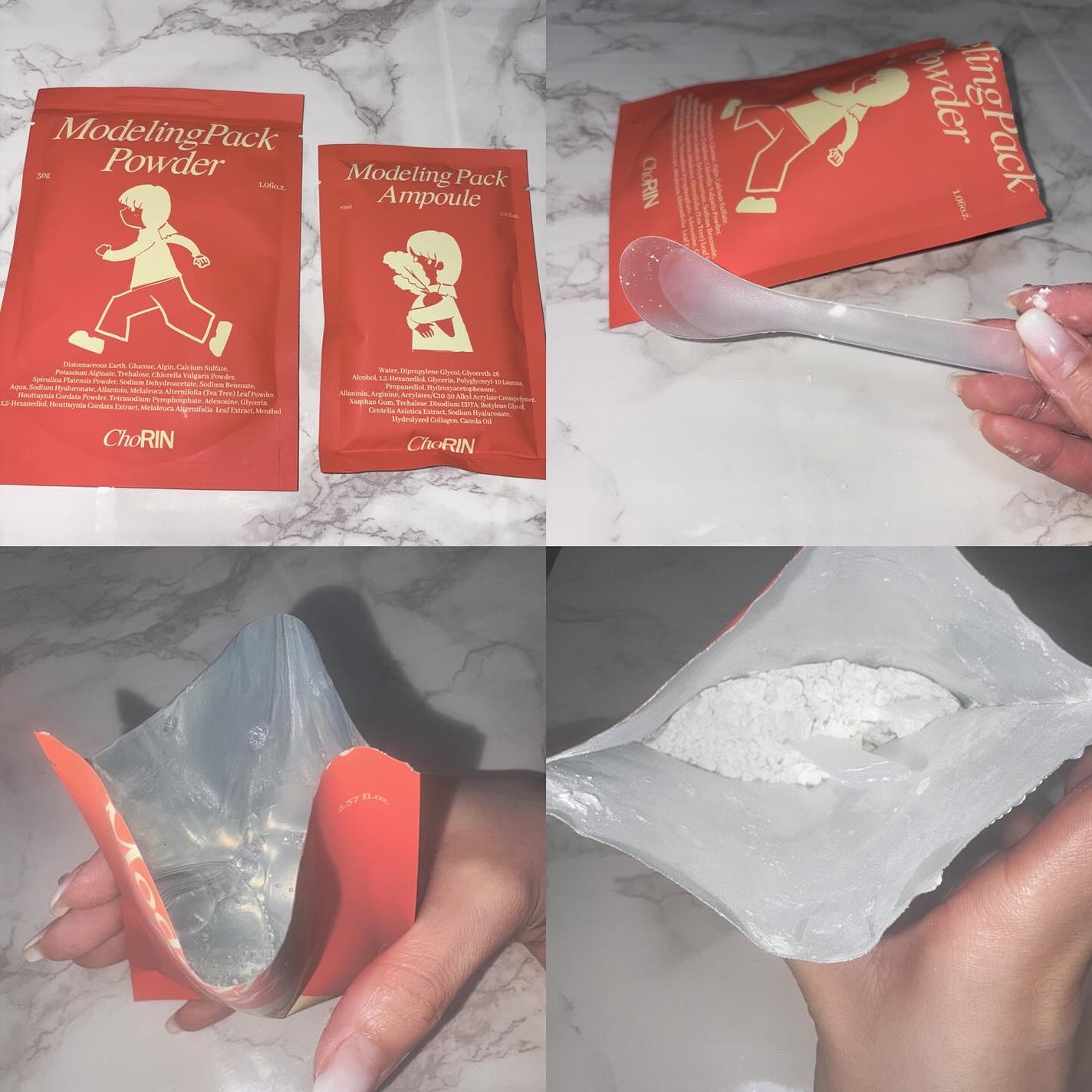 モデリングパックグロウプロジェクト/choRIN/シートマスク・パックを使ったクチコミ(4枚目)