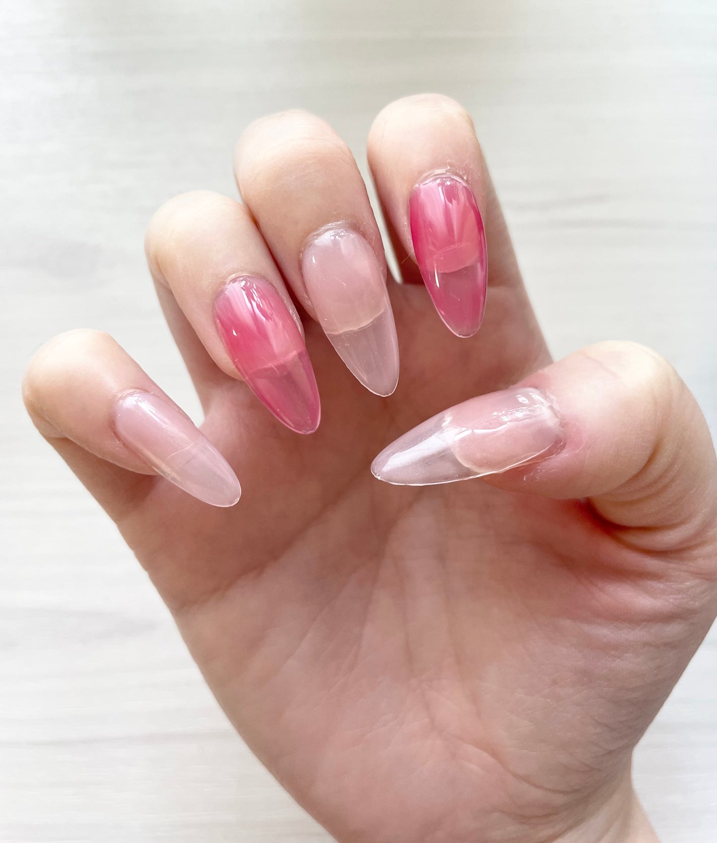 BRG ジェルネイル/DAISO/ジェルネイルを使ったクチコミ(1枚目)