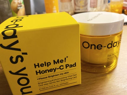 ヘルプミー! ハニーCパッド/One-day's you/トナーパッドを使ったクチコミ(2枚目)