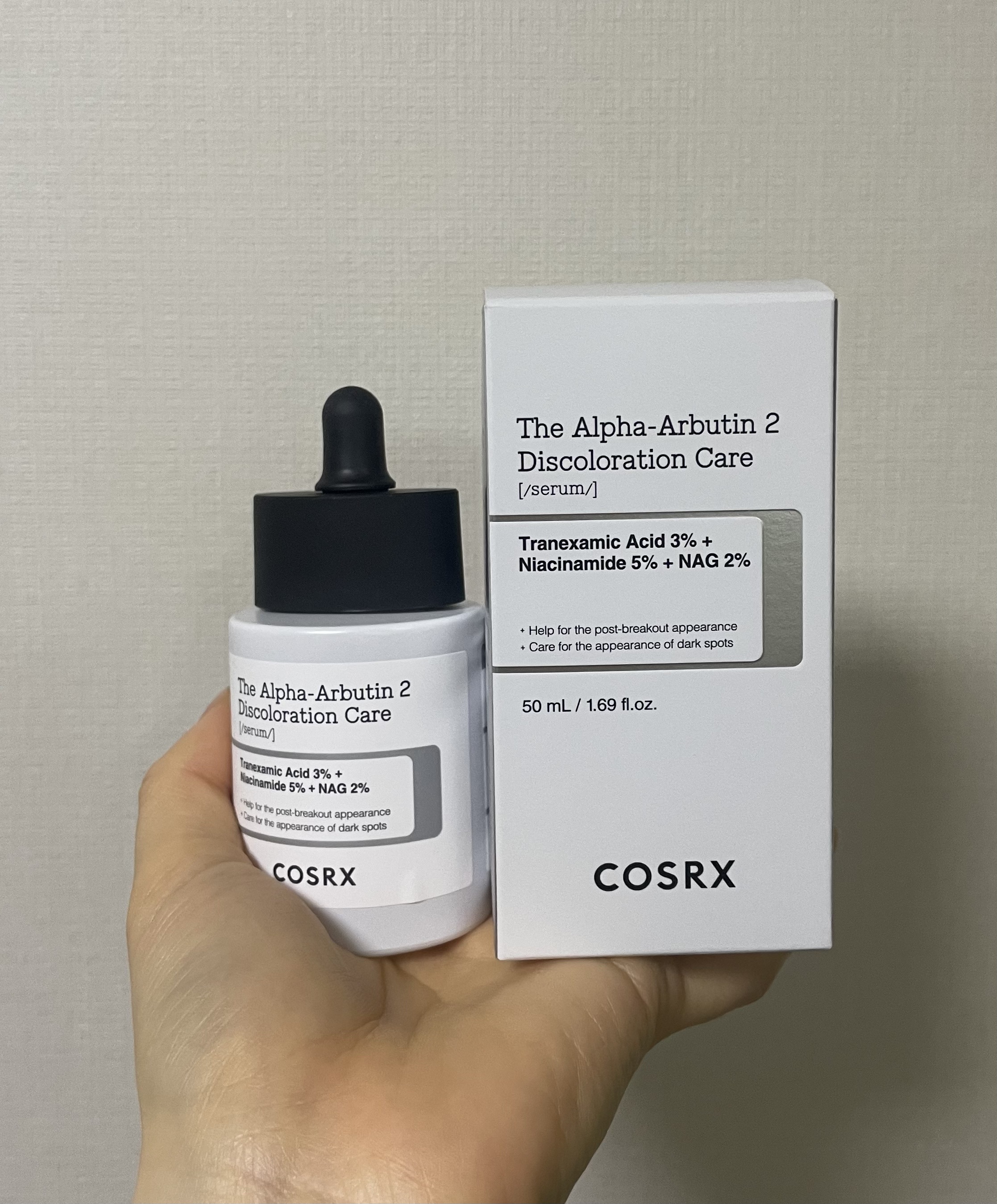 RXザ・アルファアルブチン2 ニキビ跡ケアセラム/COSRX/美容液を使ったクチコミ（1枚目）