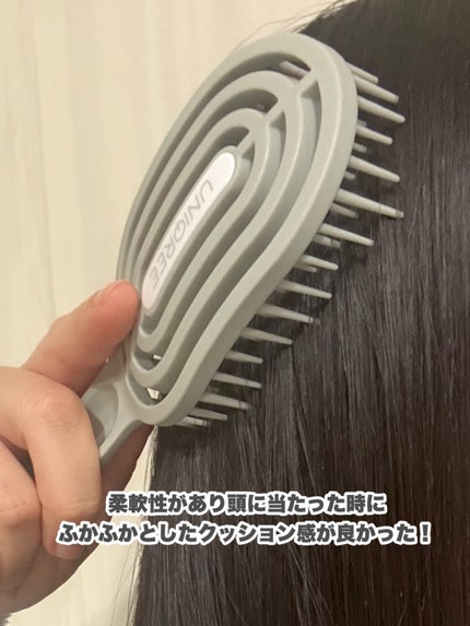 ユニークリー 4wayスムースヘアブラシ/ビー・エヌ/ヘアブラシを使ったクチコミ(5枚目)