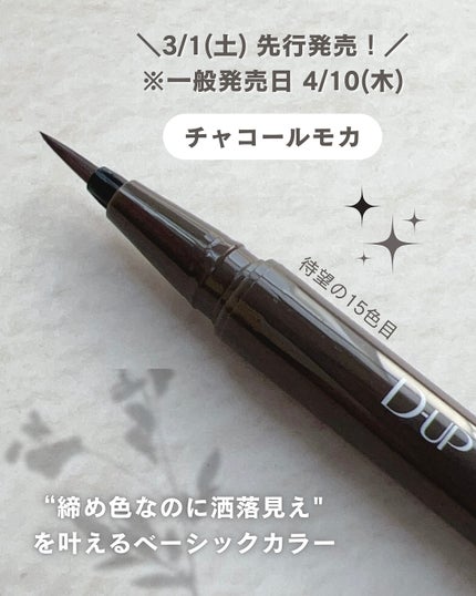 シルキーリキッドアイライナーWP/D-UP/リキッドアイライナーを使ったクチコミ(2枚目)