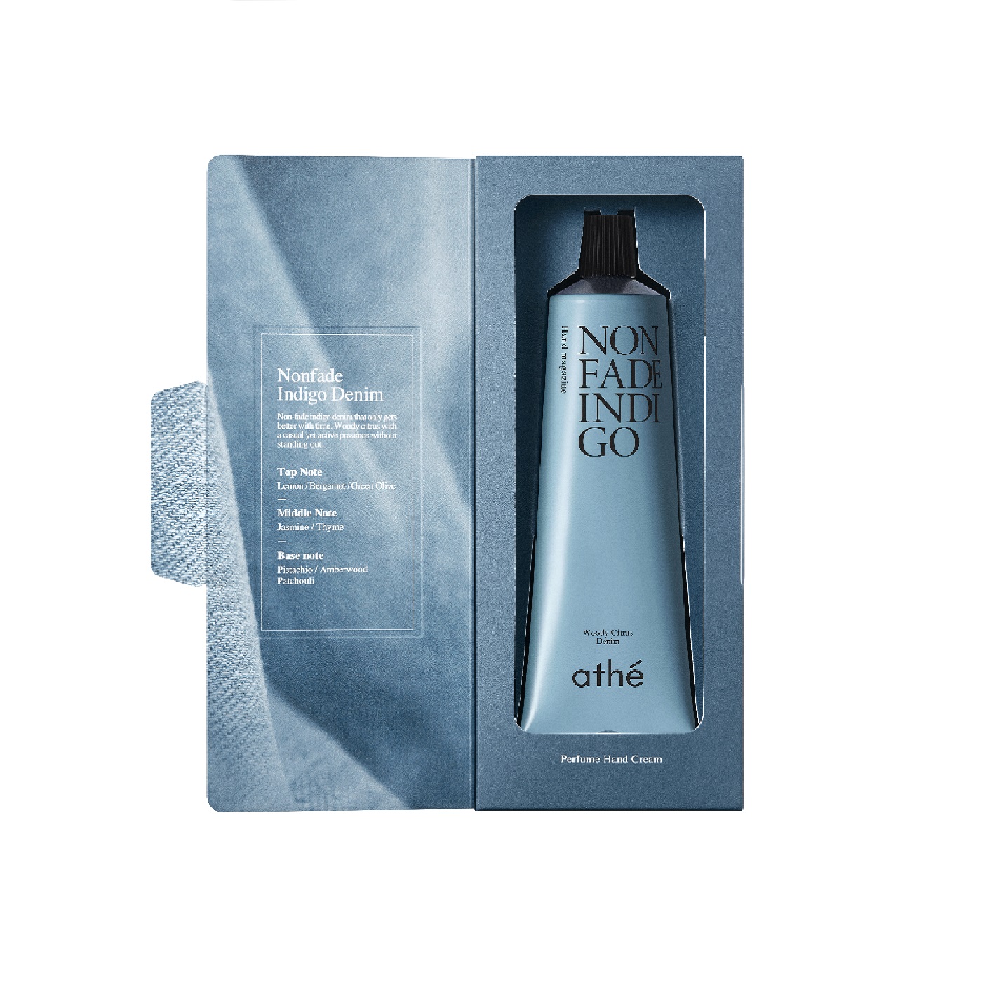 ハンドクリーム ノンフェード インディゴデニム / athé