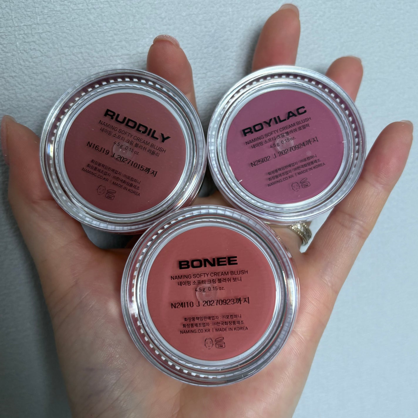 ネーミング ソフティクリームブラッシュ/NAMING./ジェル・クリームチークを使ったクチコミ(2枚目)