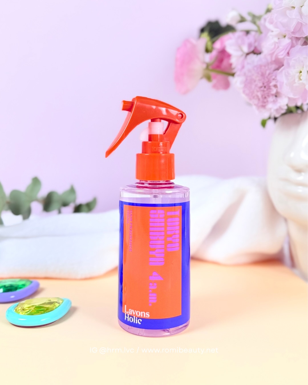 ヘアフレグランスミスト トーキョーシブヤ 4AM/ラボンホリック/ヘアミストを使ったクチコミ（1枚目）