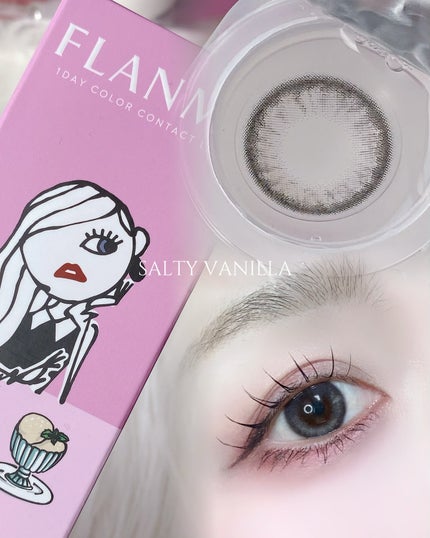 FLANMY 1day/FLANMY/ワンデー(1DAY)カラコンを使ったクチコミ(2枚目)