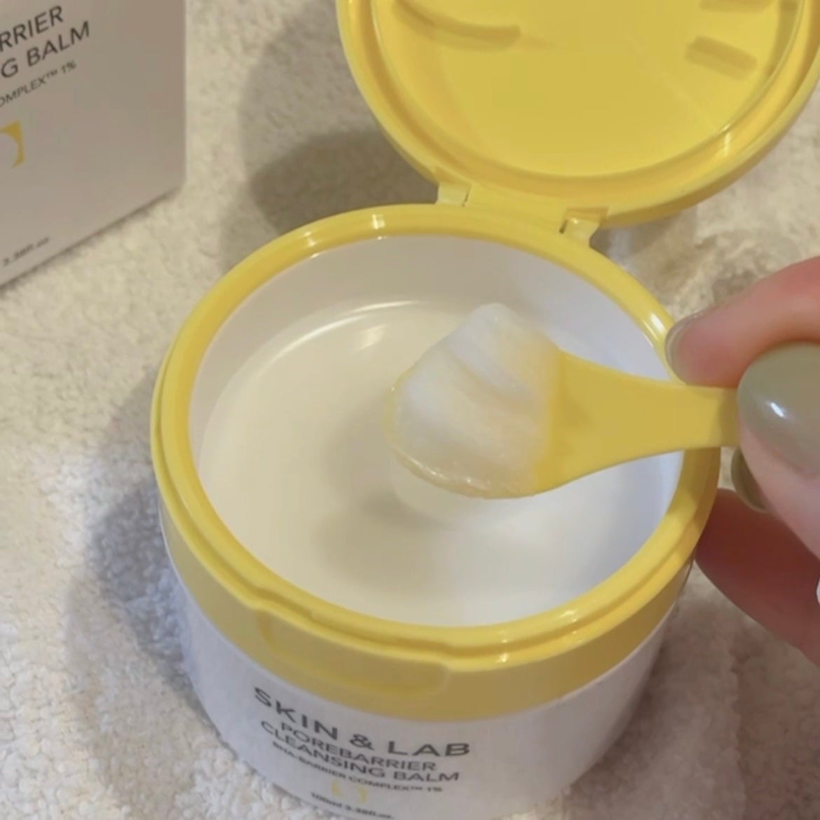 ポアバリアクレンジングバーム/SKIN&LAB/クレンジングバームを使ったクチコミ(2枚目)