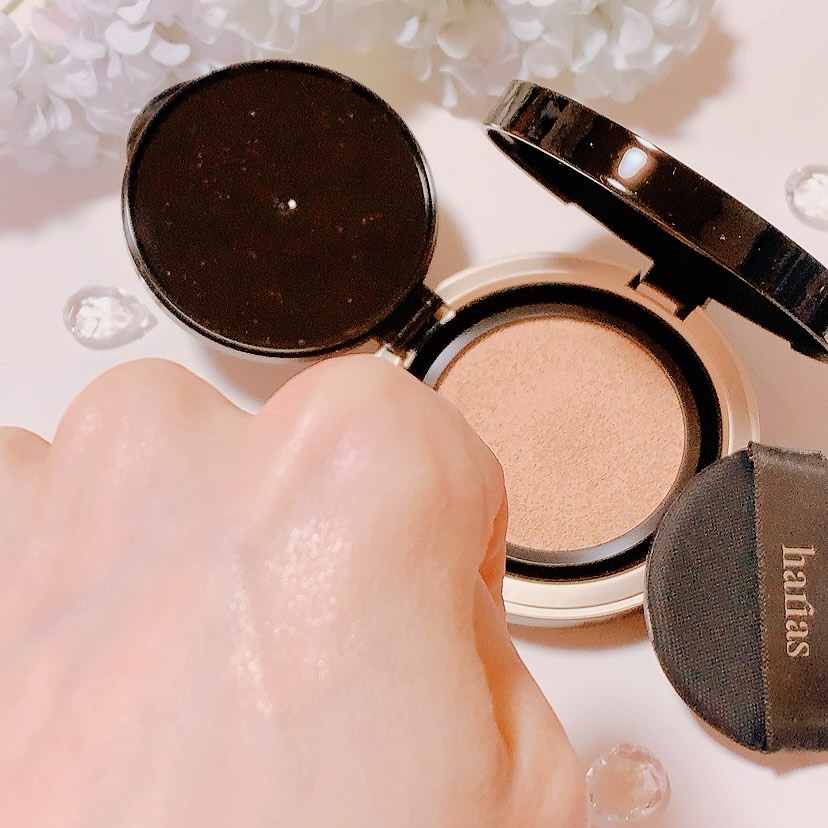 HARIAS　薬用クッションファンデーション/HARIAS/クッションファンデーションを使ったクチコミ（3枚目）