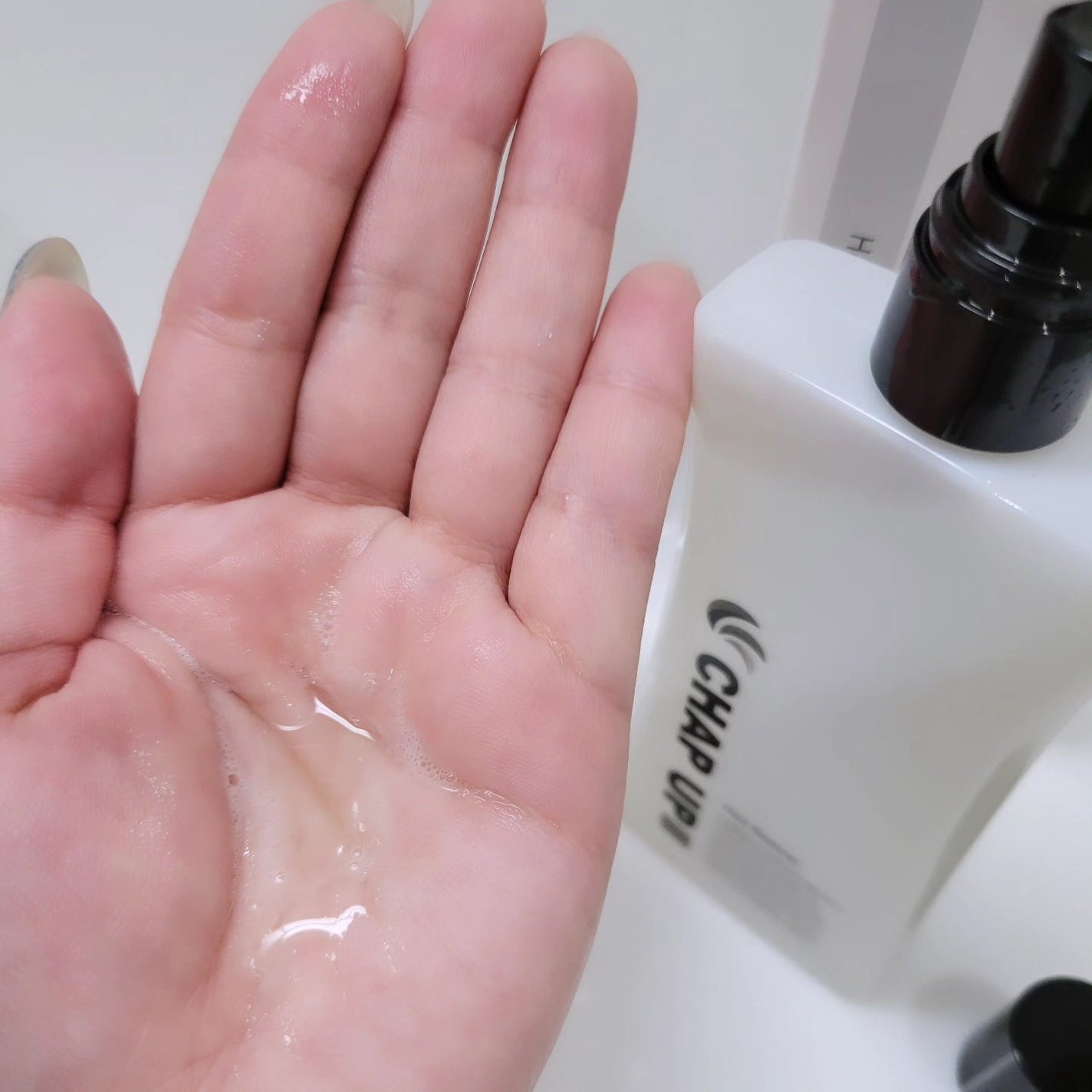 チャップアップ育毛ローション/CHAP UP(チャップアップ)/頭皮ローションを使ったクチコミ(3枚目)