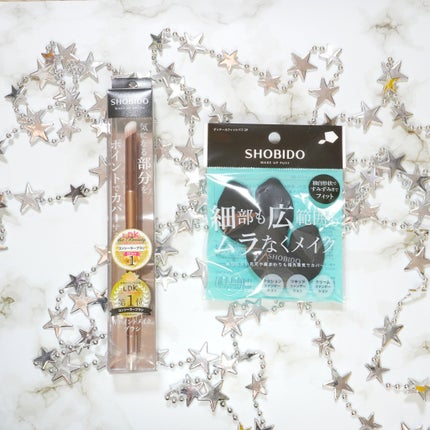 Wポイントメイクブラシ/SHOBIDO/メイクブラシを使ったクチコミ(1枚目)