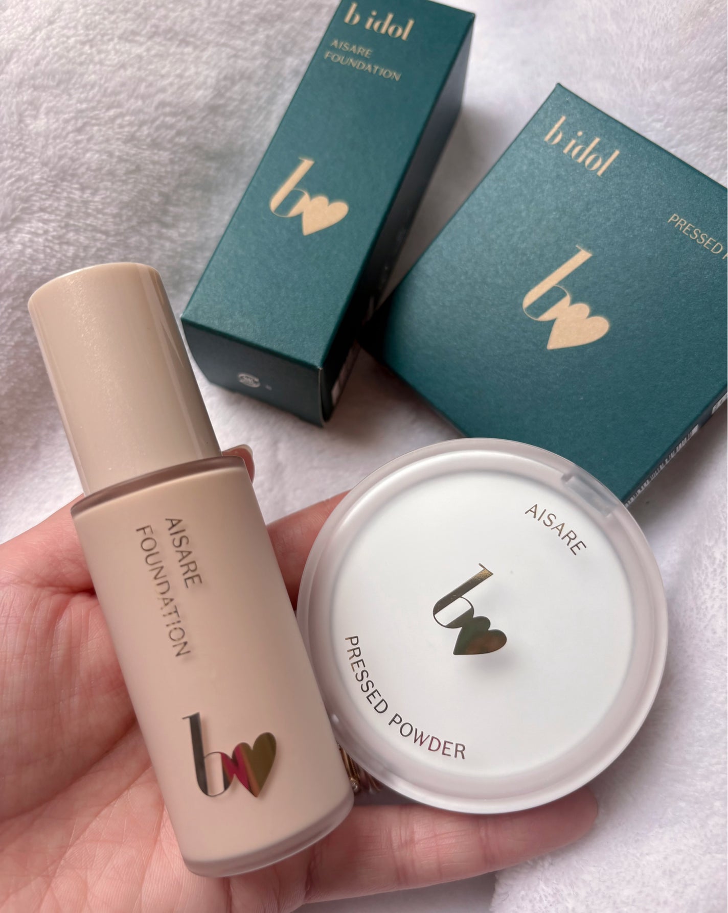 愛されファンデ/b idol/リキッドファンデーションを使ったクチコミ(9枚目)