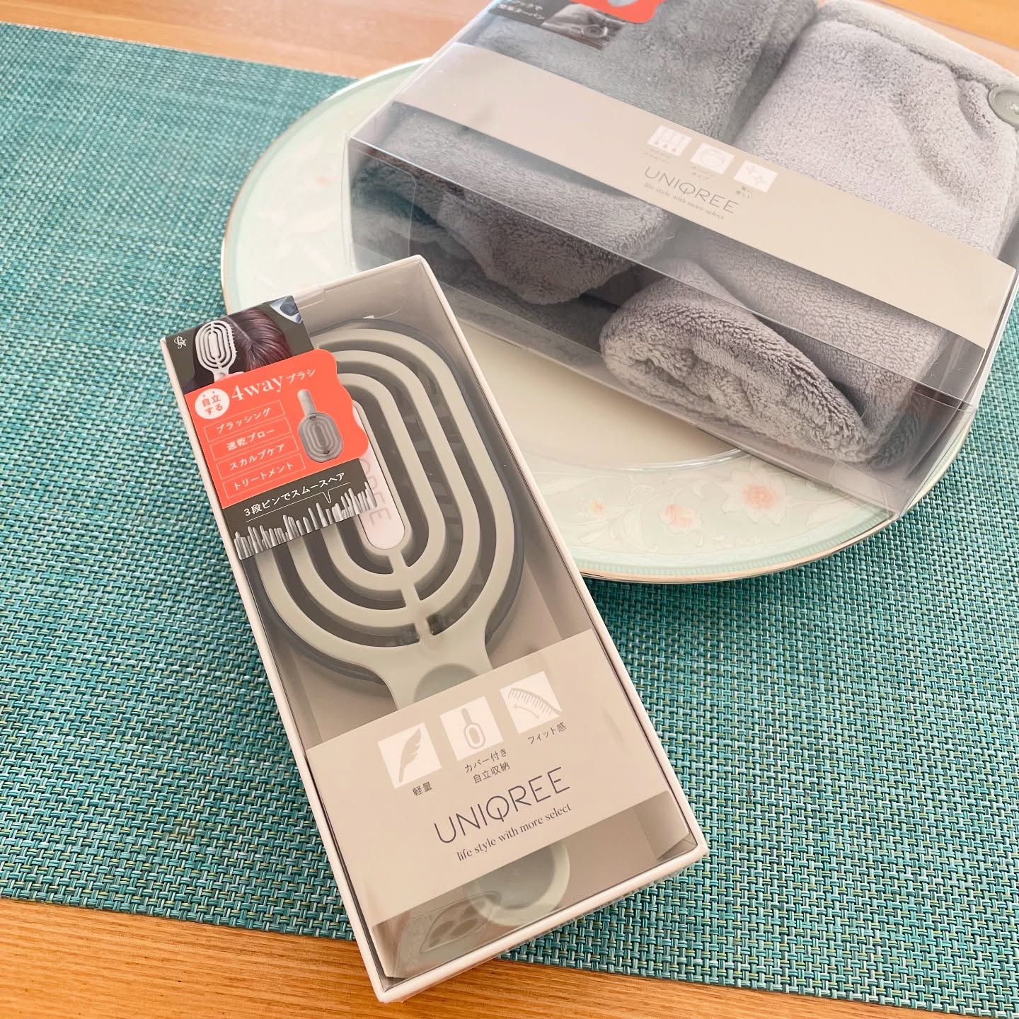 ユニークリー 4wayスムースヘアブラシ/ビー・エヌ/ヘアブラシを使ったクチコミ（1枚目）