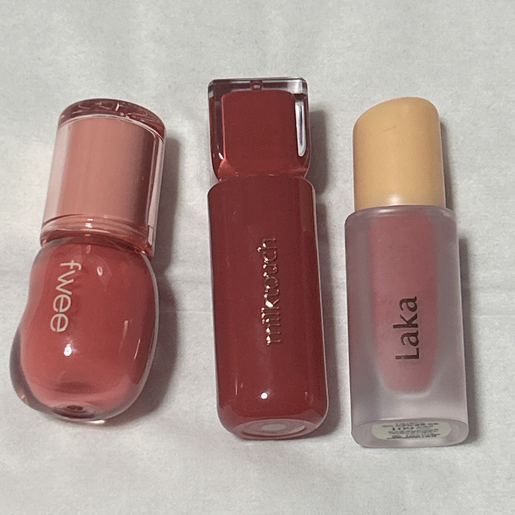 フルーティーグラムティント/Laka/リップティントを使ったクチコミ（2枚目）