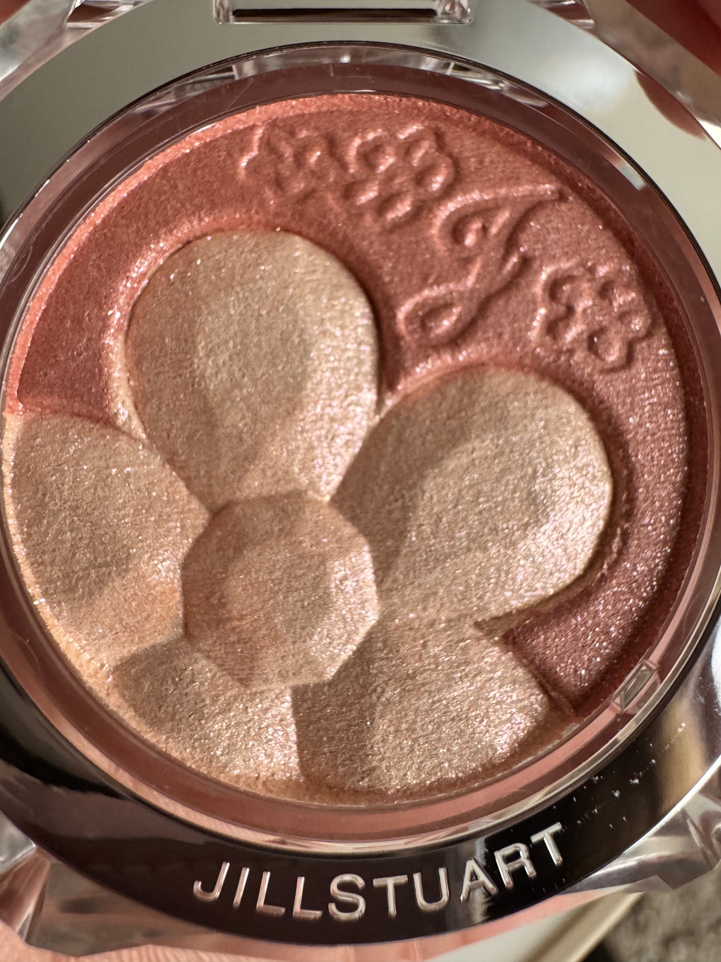 ジルスチュアート クリスタルブルーム ペタルクチュールアイズ デュオ/JILL STUART/アイシャドウパレットを使ったクチコミ(4枚目)