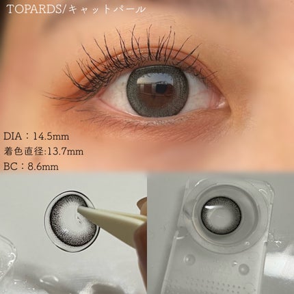 TOPARDS 1day/TOPARDS/ワンデー(1DAY)カラコンを使ったクチコミ(4枚目)