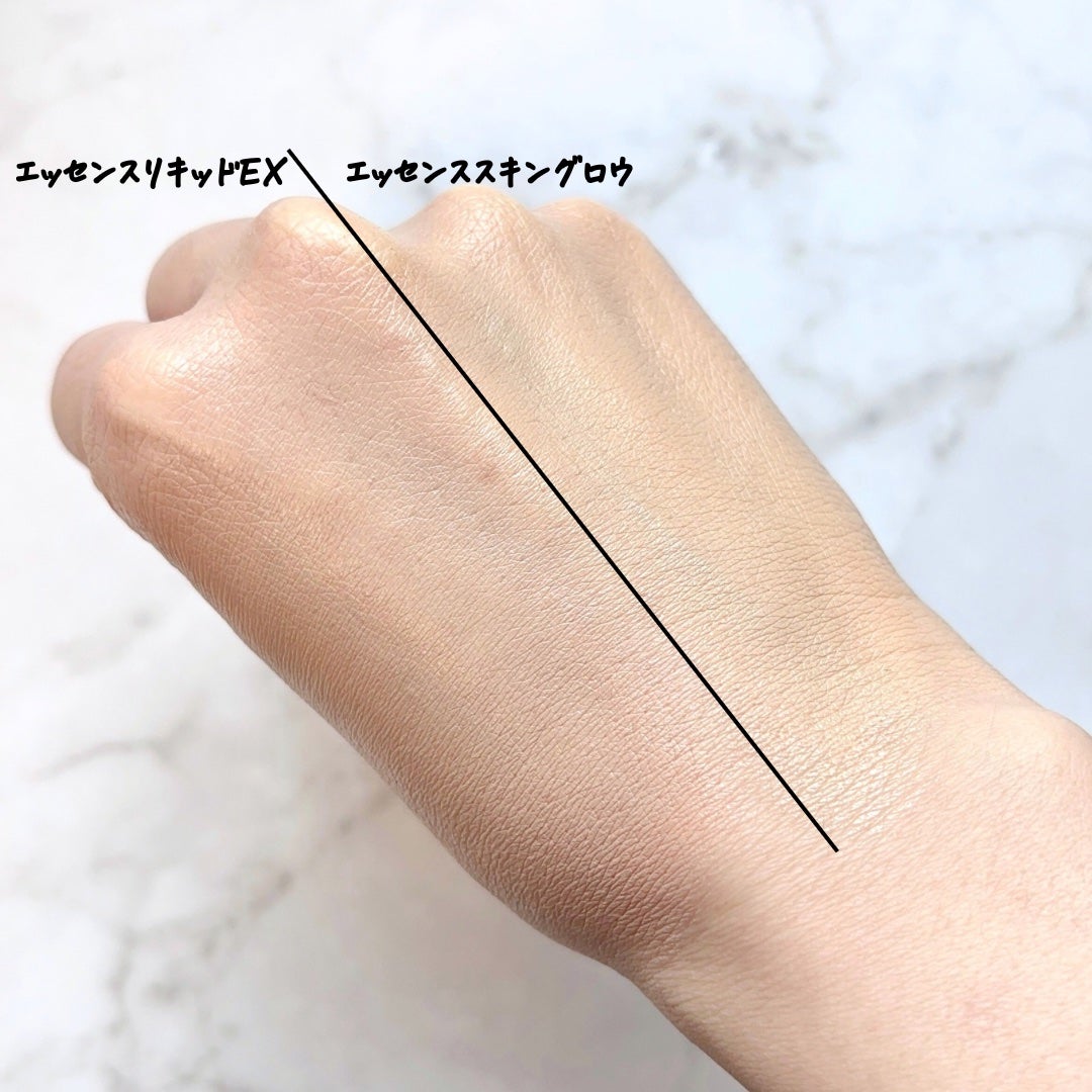 エッセンス スキングロウ ファンデーション/SHISEIDO/リキッドファンデーションを使ったクチコミ(7枚目)