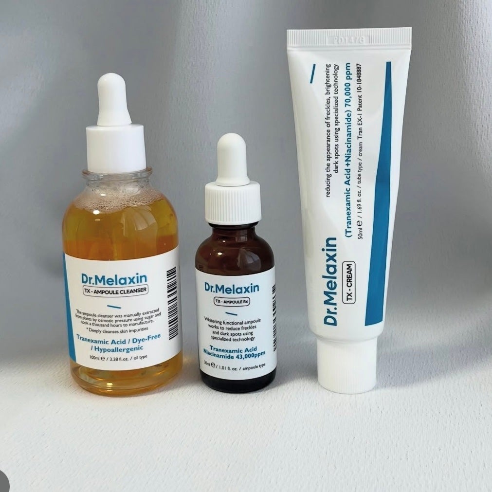 TXアンプルRX+TXクリーム/Dr.Melaxin/スキンケアキットを使ったクチコミ(1枚目)
