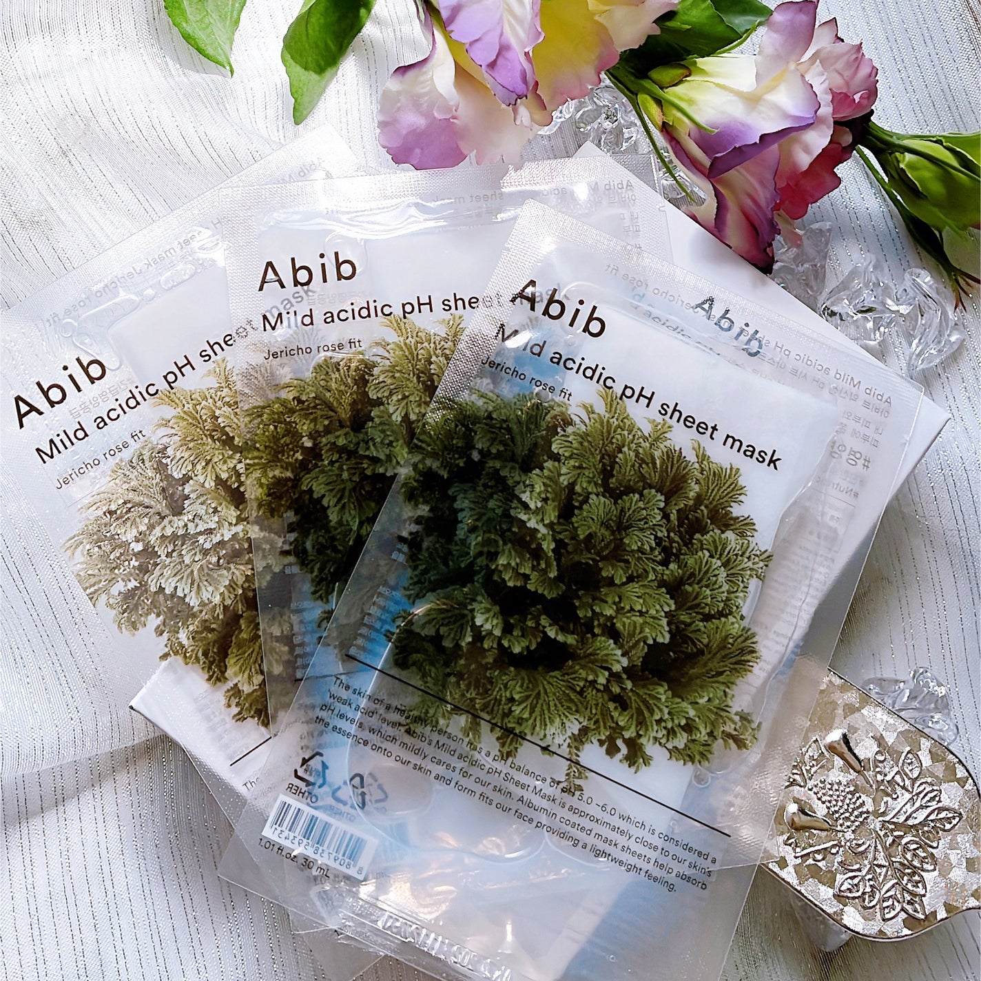 弱酸性PHシートマスク 復活草フィット/Abib /シートマスク・パックを使ったクチコミ(5枚目)