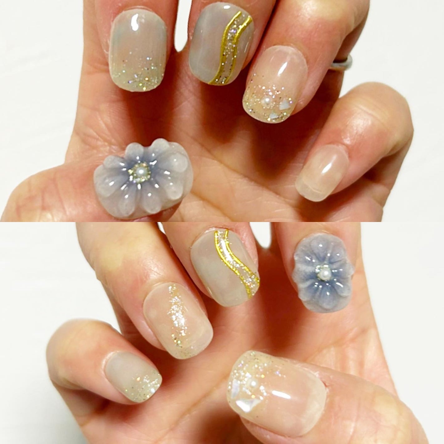 みーぽん on LIPS 「\3月のネイル/趣味で集めているネイルチップ🫶今月もたくさんつ..」(8枚目)