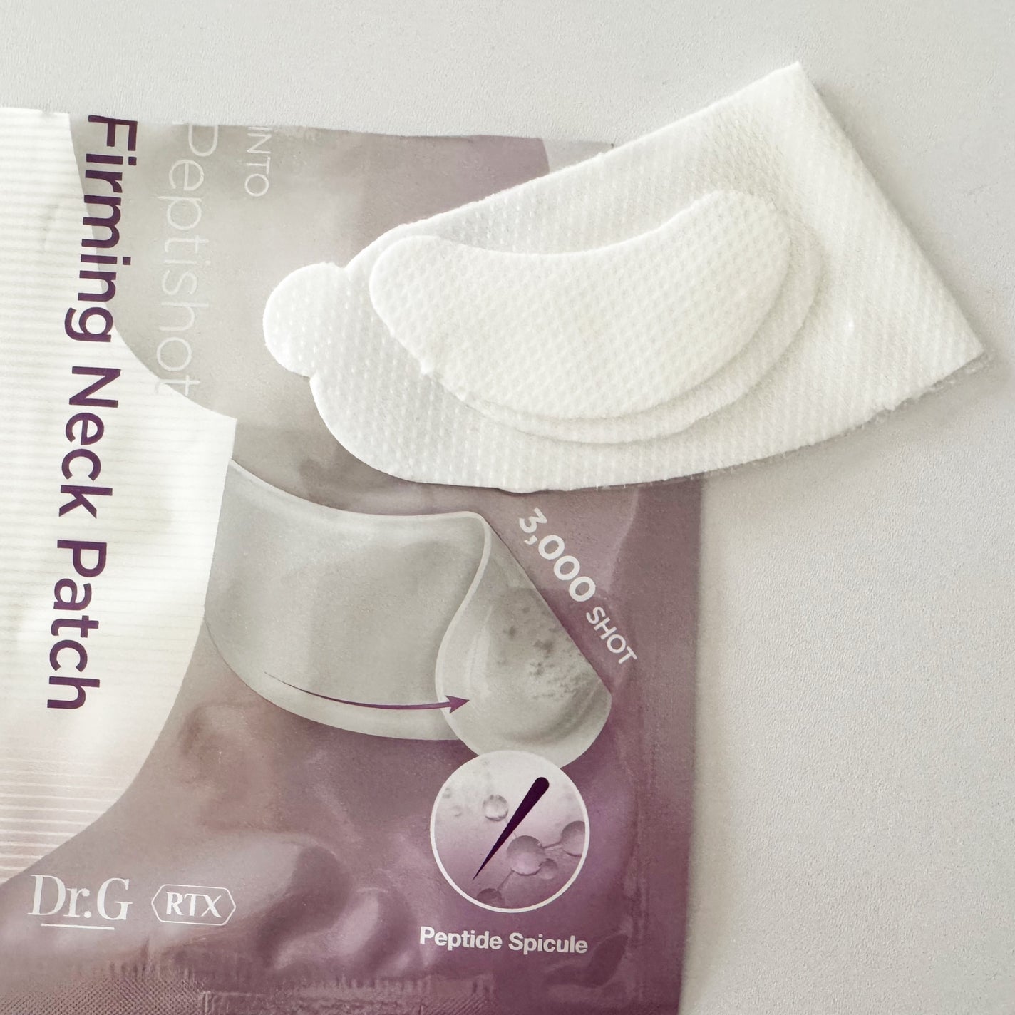 RTXペプチショットネックパッチ/Dr.G/シートマスク・パックを使ったクチコミ(3枚目)
