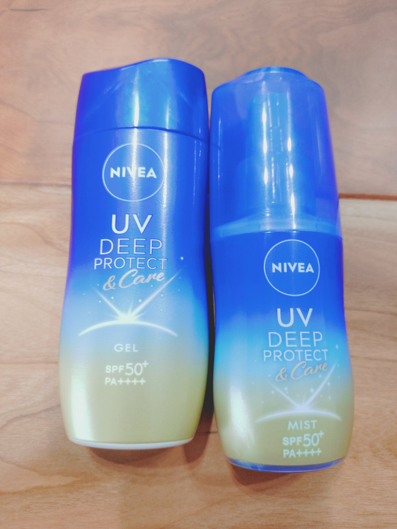 ニベアUV ディープ プロテクト＆ケア ジェル/ニベア/日焼け止めジェルを使ったクチコミ（1枚目）