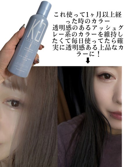 カラーシャンプー ブルーパープル/KYOGOKU/サロンシャンプーの画像