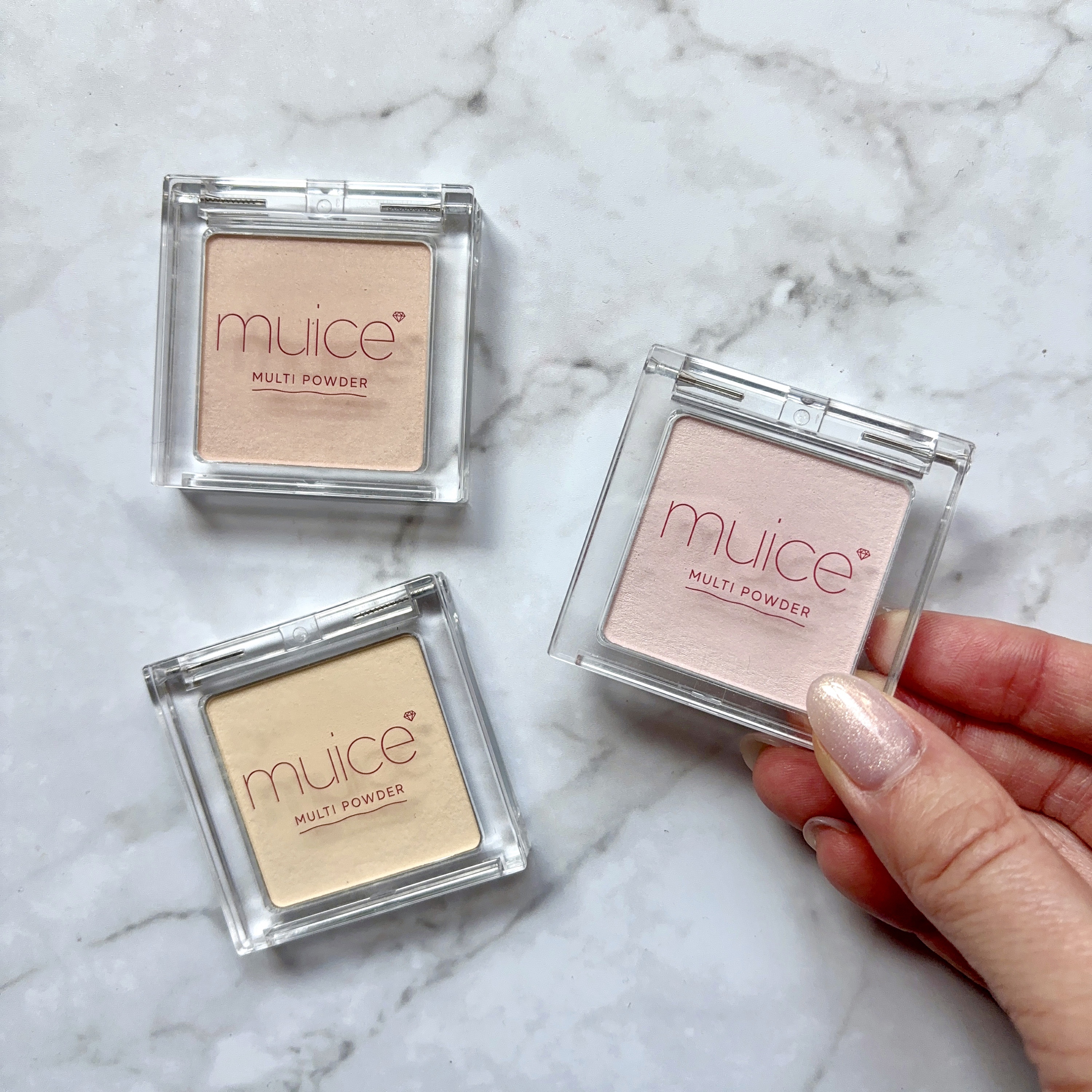 うるみハイライター/muice/パウダーハイライトを使ったクチコミ（2枚目）