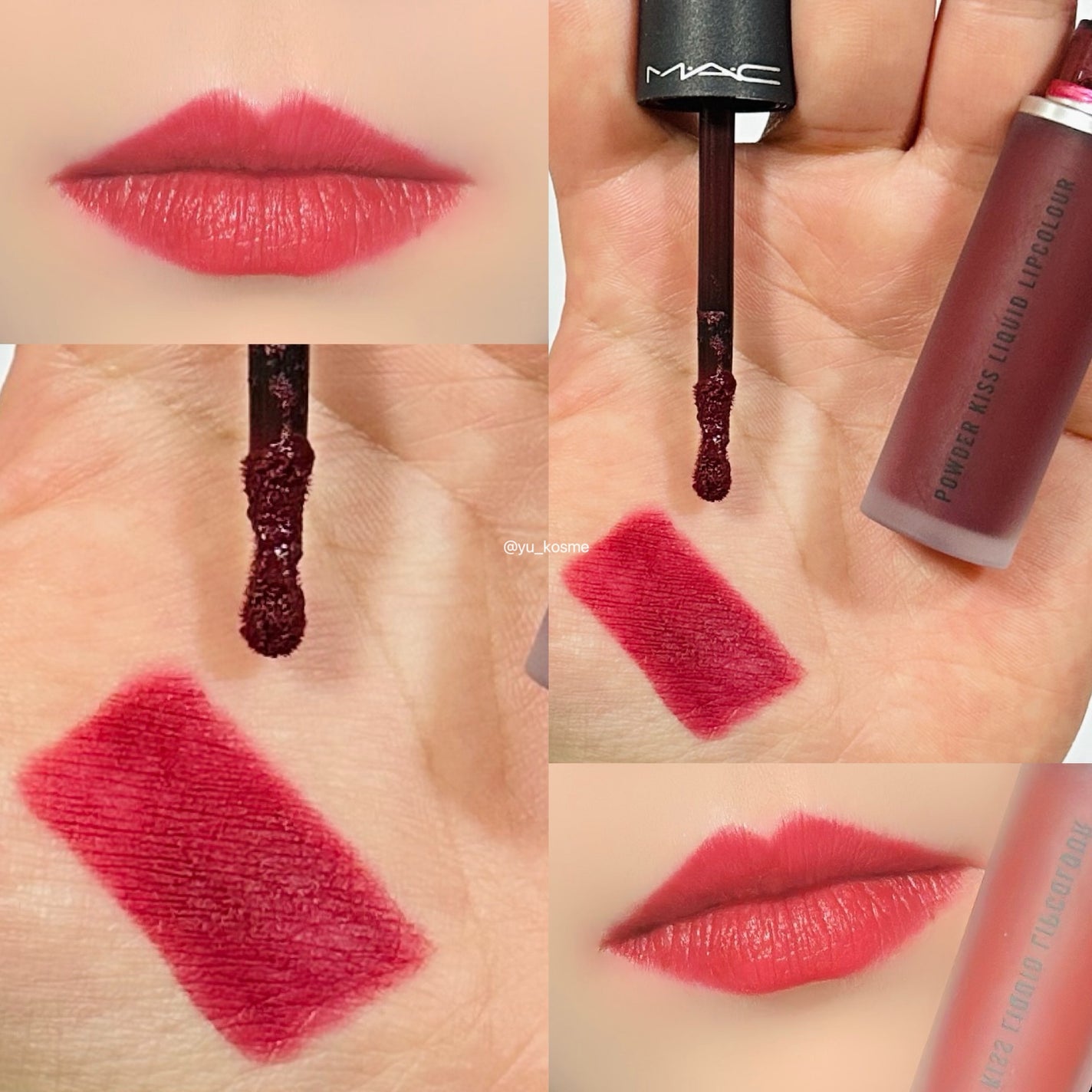 パウダー キス リキッド リップカラー/M・A・C/口紅を使ったクチコミ(6枚目)