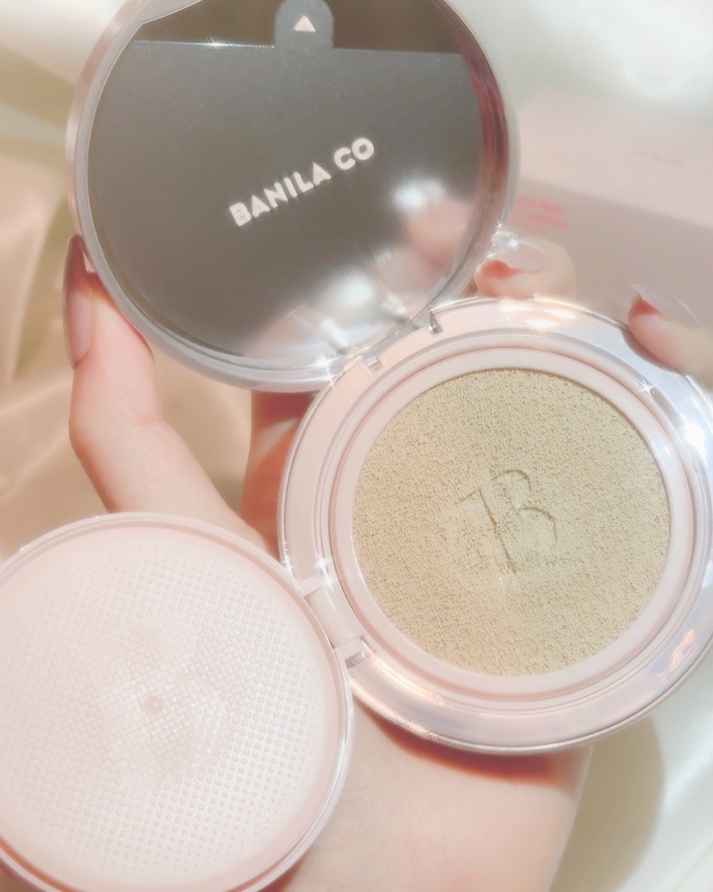 バニラコ エッセンス スキン ピンククッション/BANILA CO/クッションファンデーションを使ったクチコミ（3枚目）