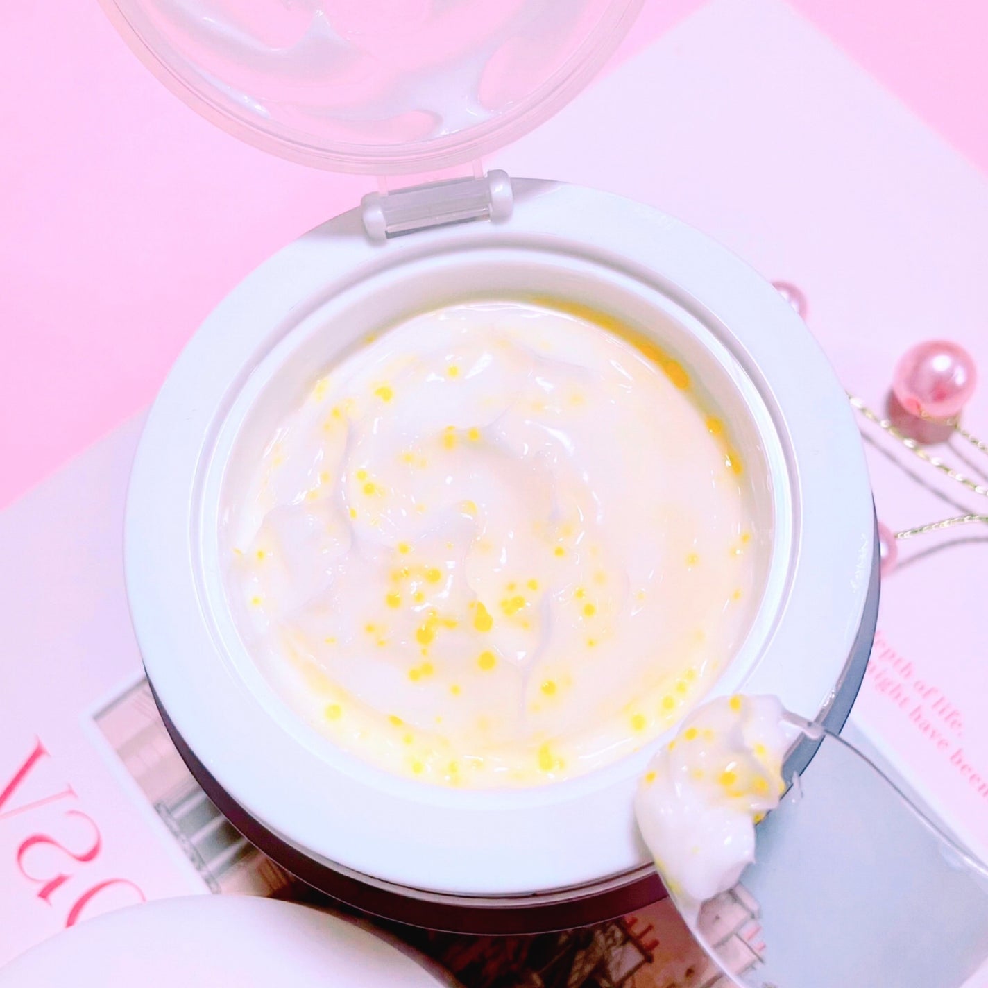 ビタトーニングカプセルクリーム/ダルバ/フェイスクリームを使ったクチコミ(3枚目)