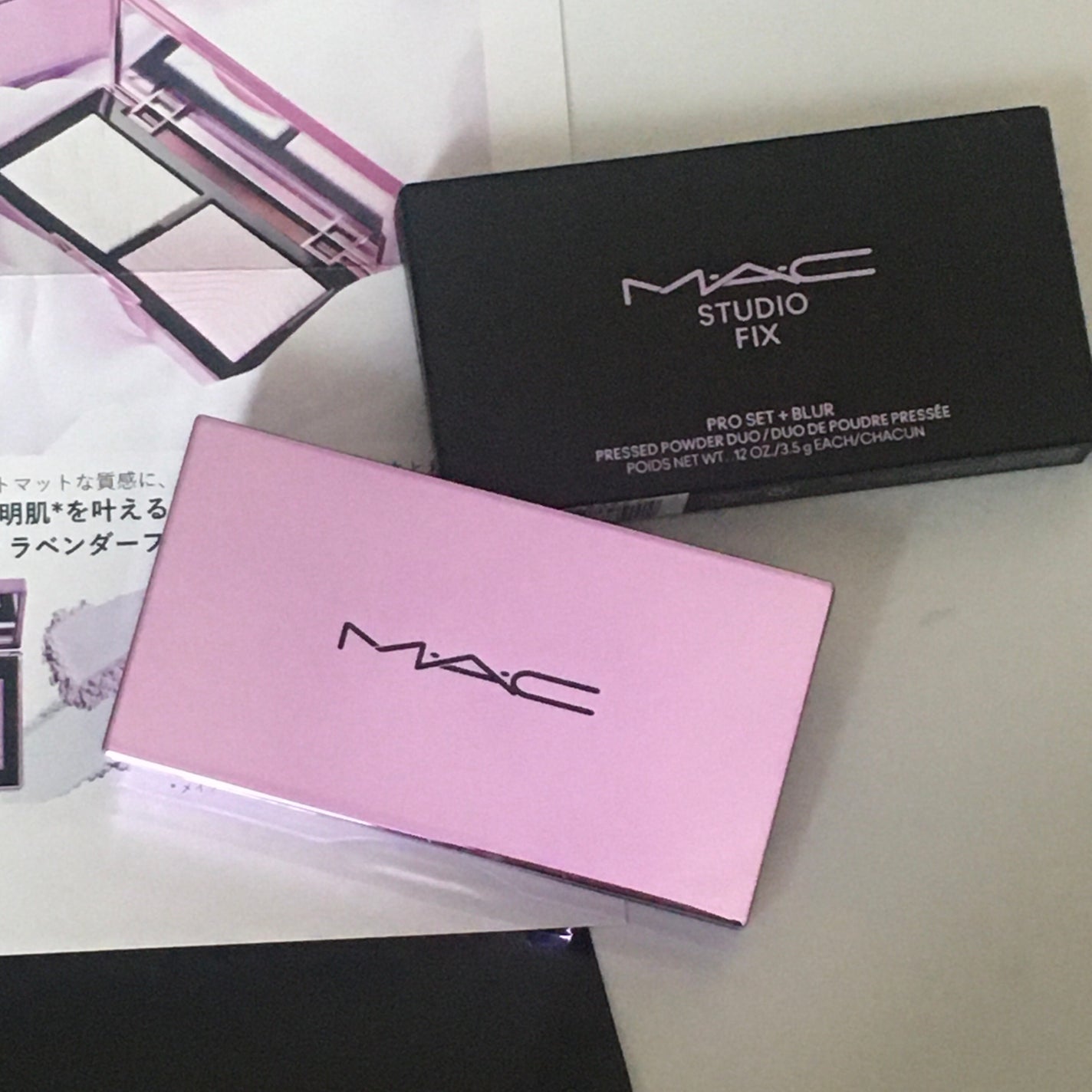 スタジオ フィックス プロ セット ブラー プレスト パウダー デュオ/M・A・C/プレストパウダーを使ったクチコミ(1枚目)