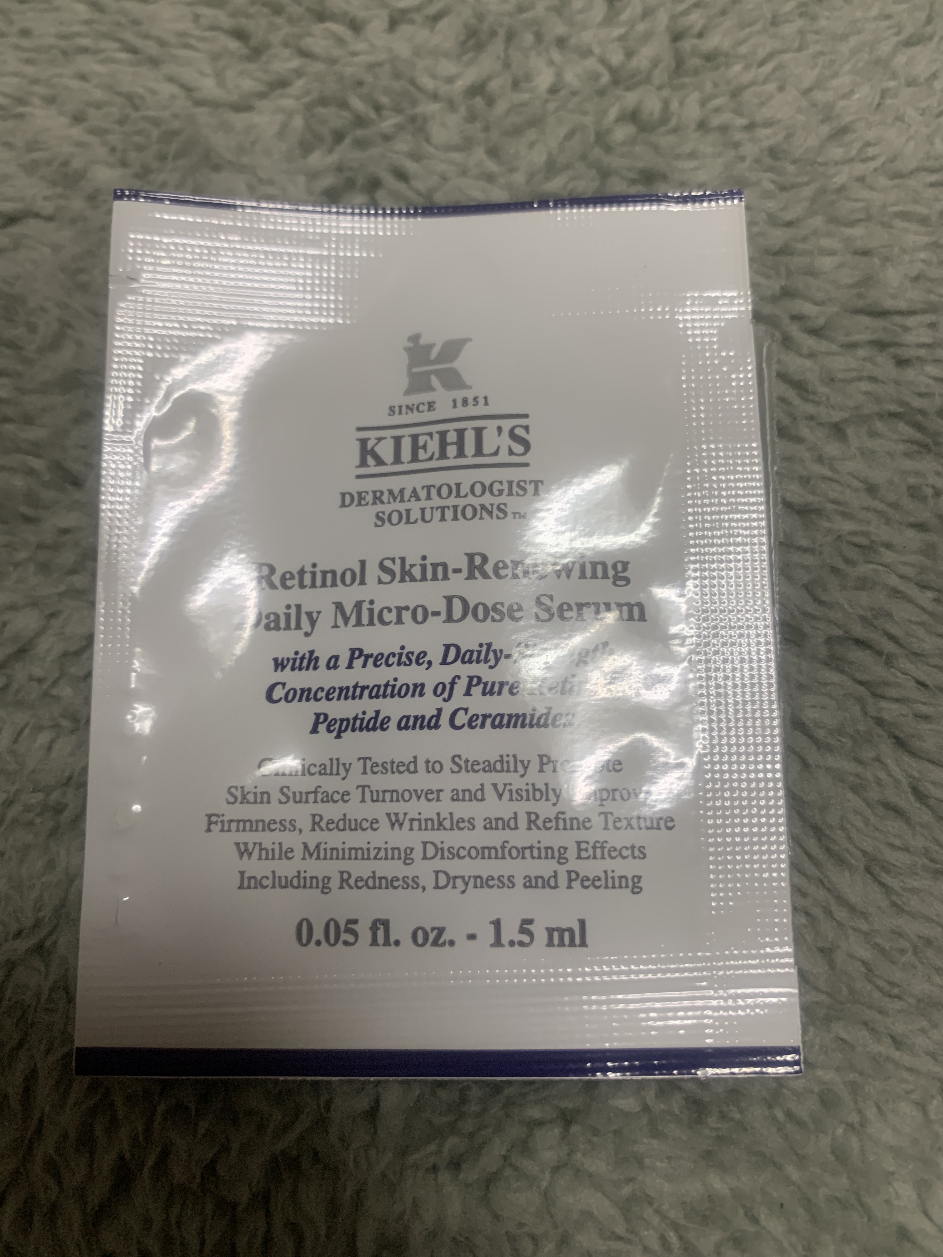 DS RTN リニューイング セラム/Kiehl's/美容液を使ったクチコミ（1枚目）