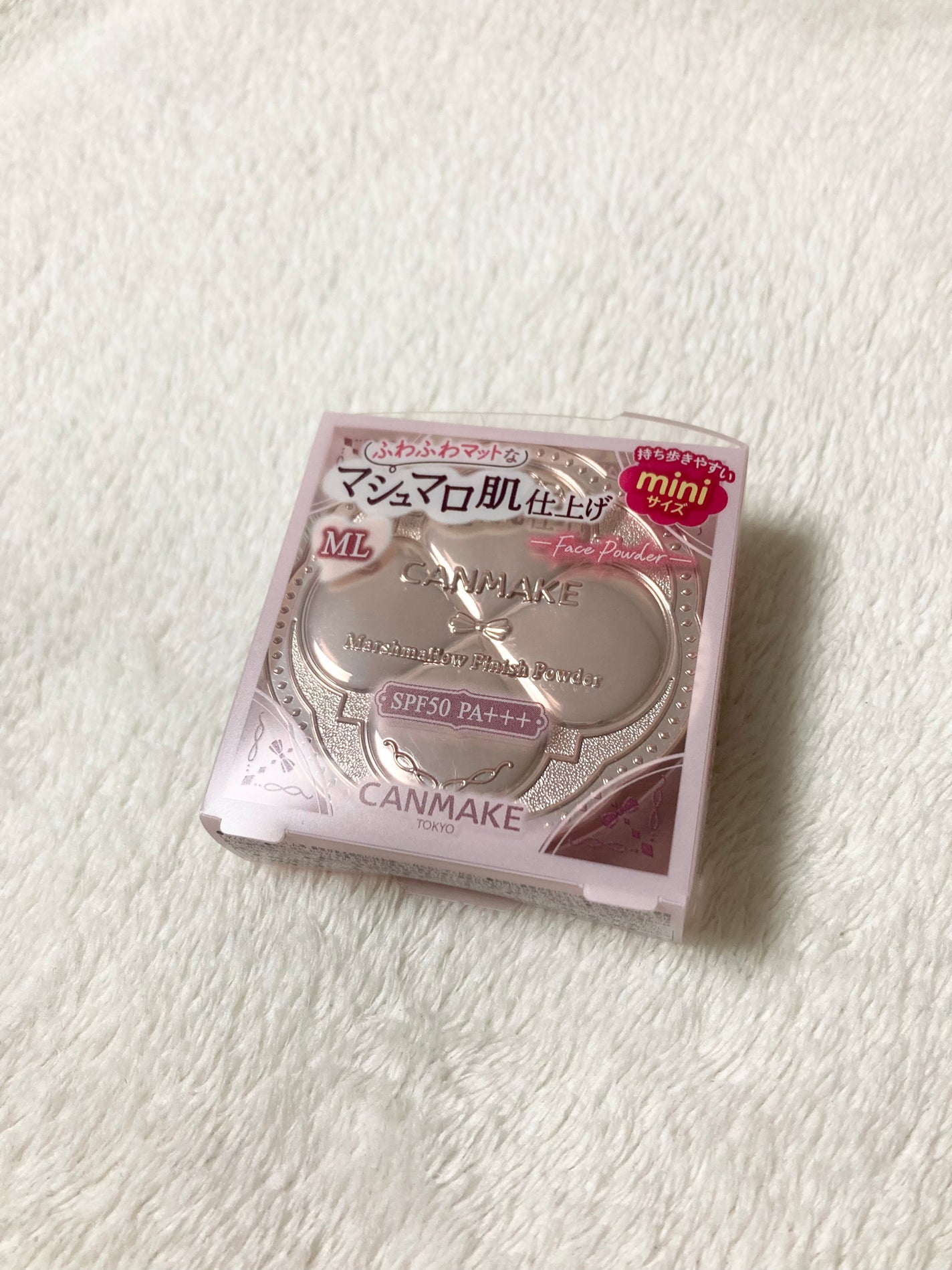 マシュマロフィニッシュパウダー mini/キャンメイク/フェイスパウダーを使ったクチコミ(3枚目)